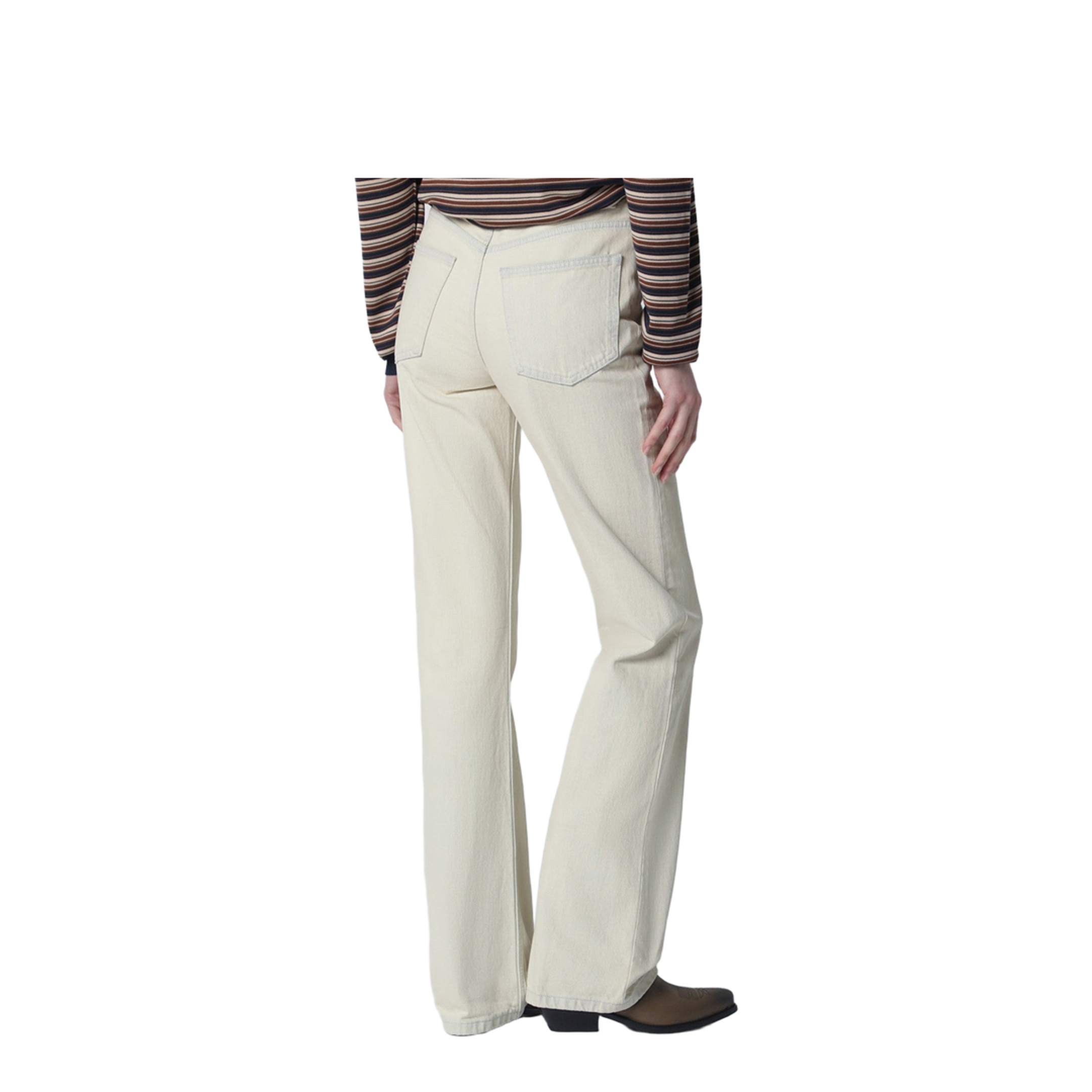 MAYFEYR - A.P.C. - White Jeans With Faded Effect - COHLB-F09232COAAF