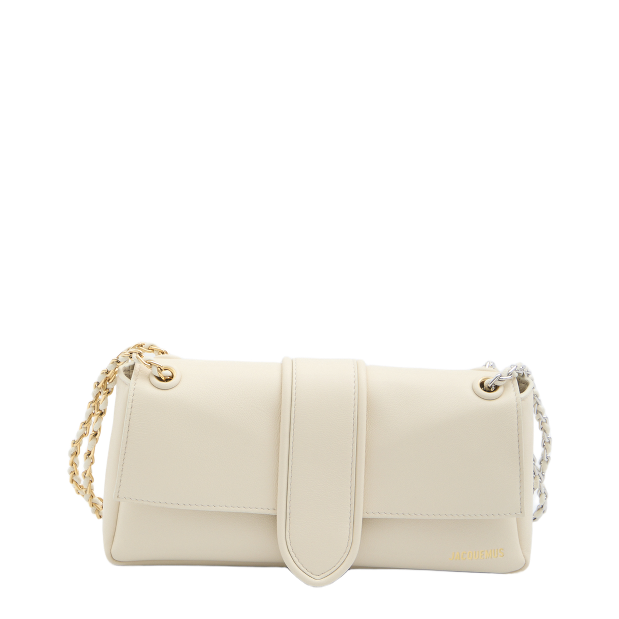 Le Bambino Chaîne Shoulder Bag - Light Ivory