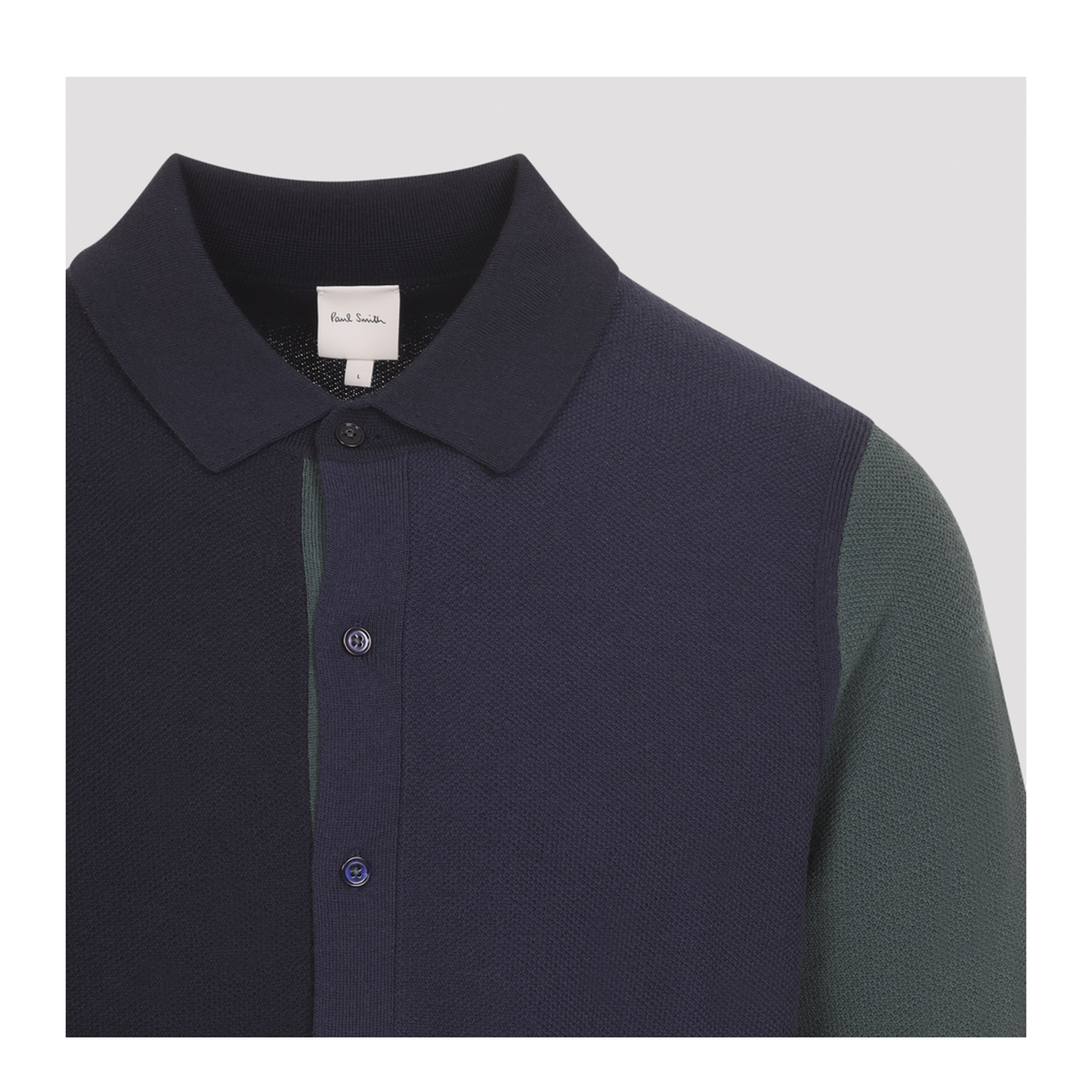 MAYFEYR - Paul Smith - Wool Knit Cardigan Shirt - M1R988ZW03157