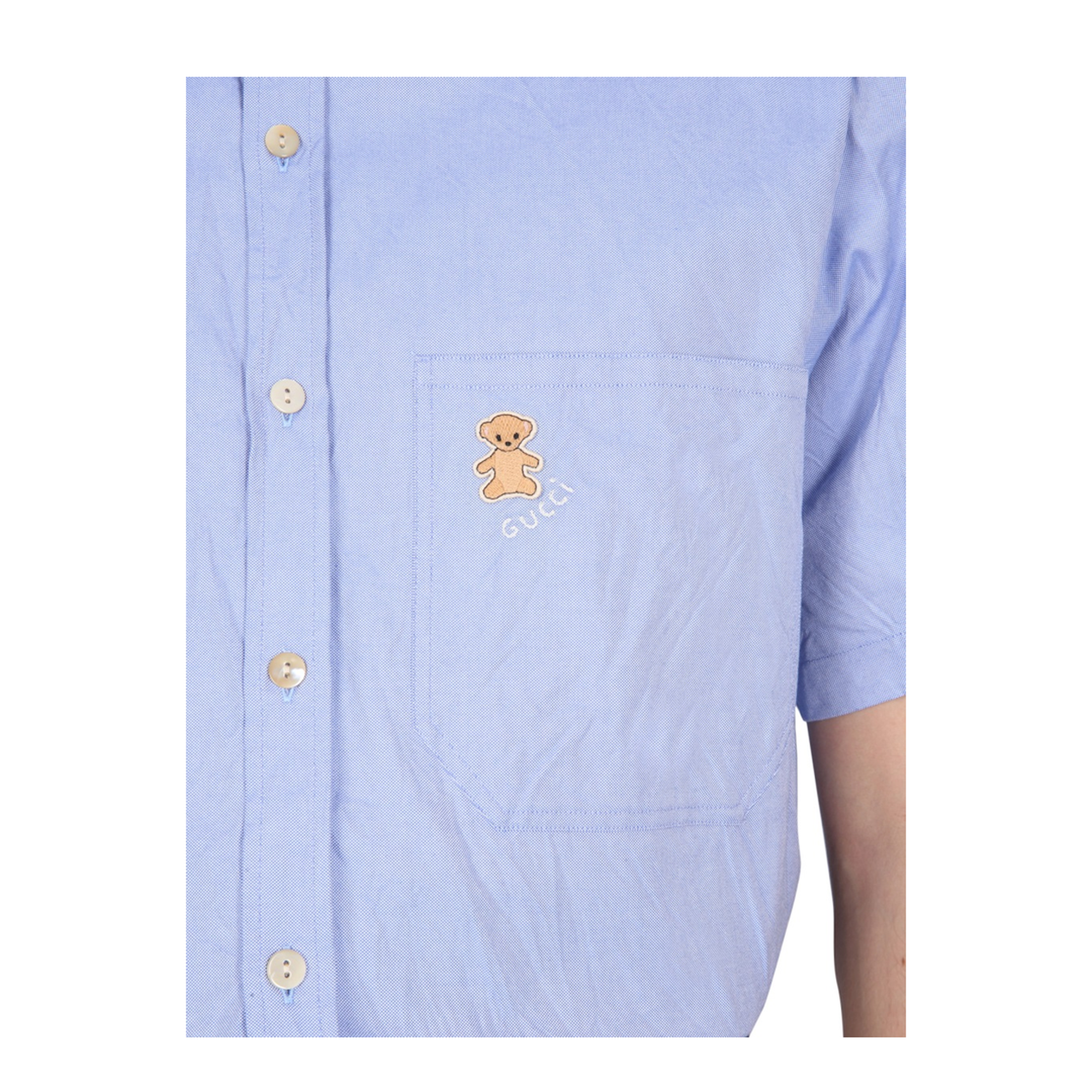 Shirt with Bear on Pocket