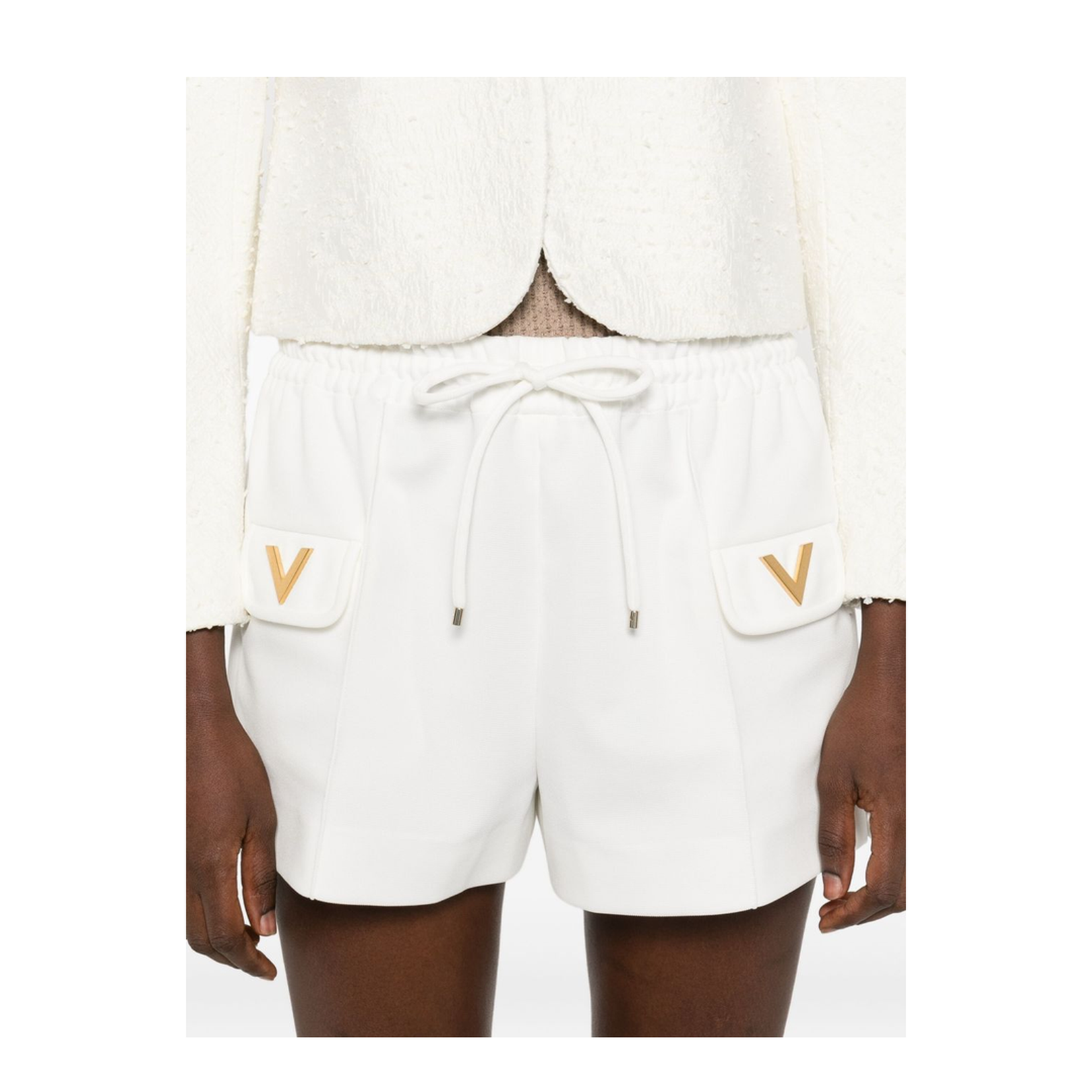 Stretch Piquet Shorts