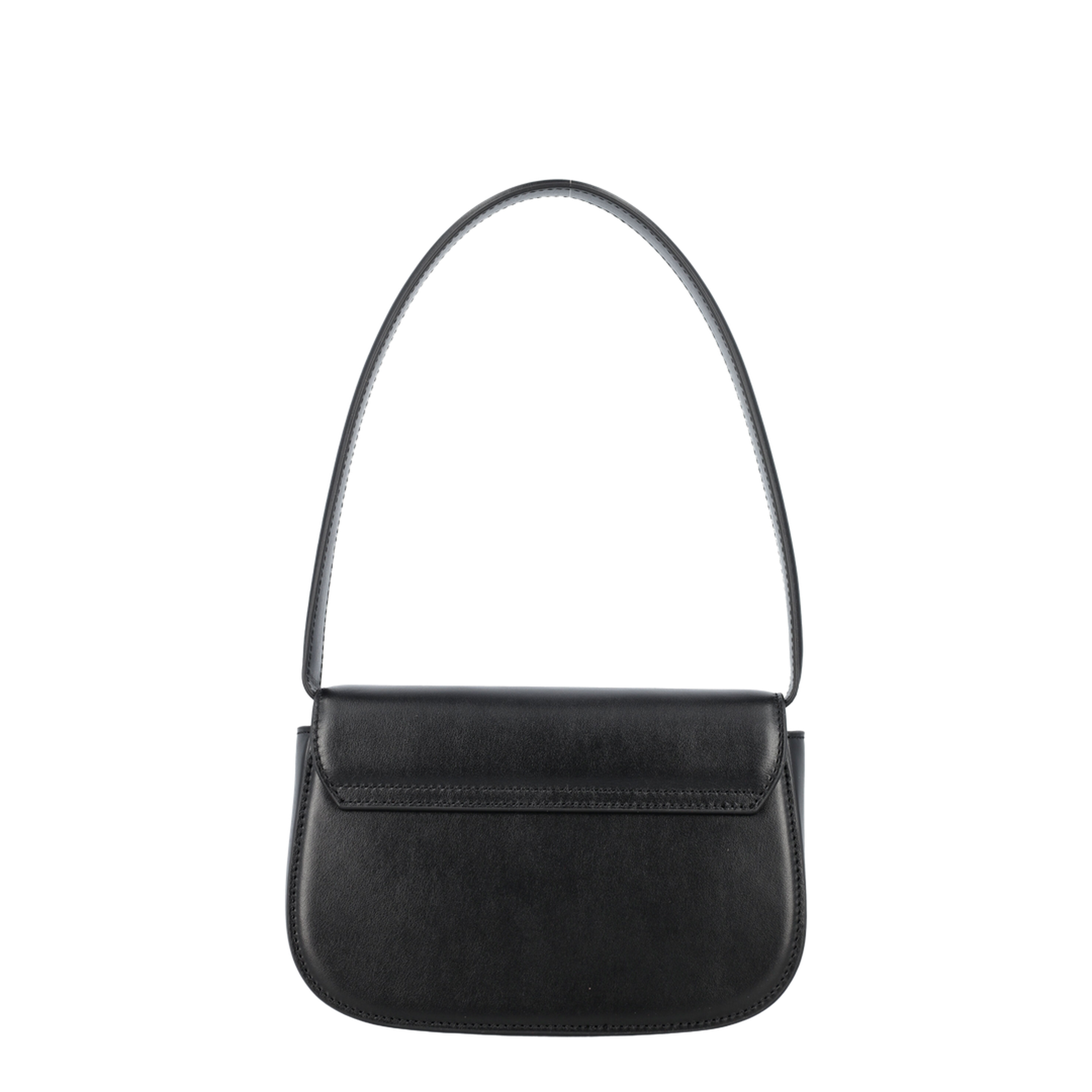 1DR-Iconic Nappa Leather Shoulder Bag - Black