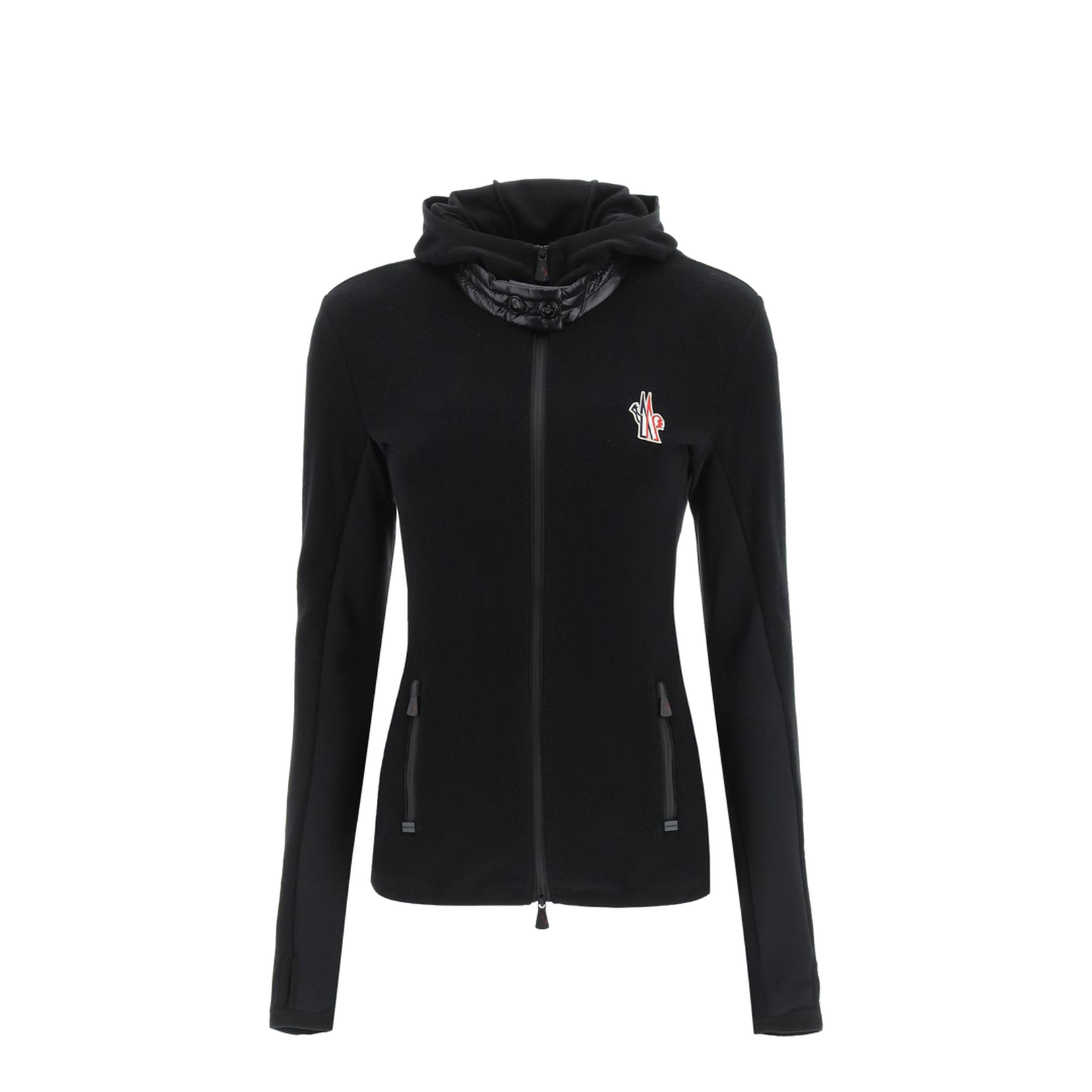 Padded Cardigan with Hood