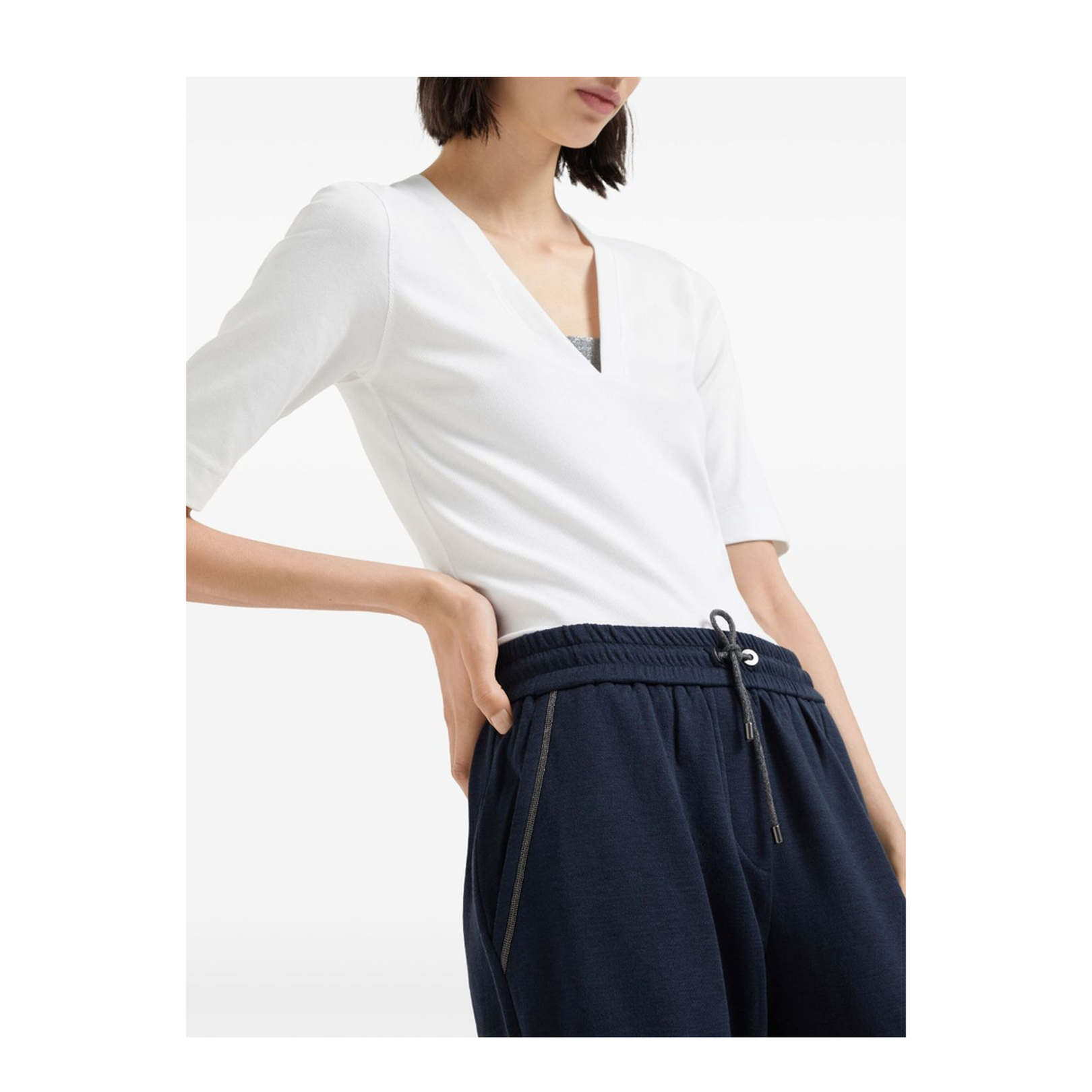 Cotton Tracksuit Bottoms