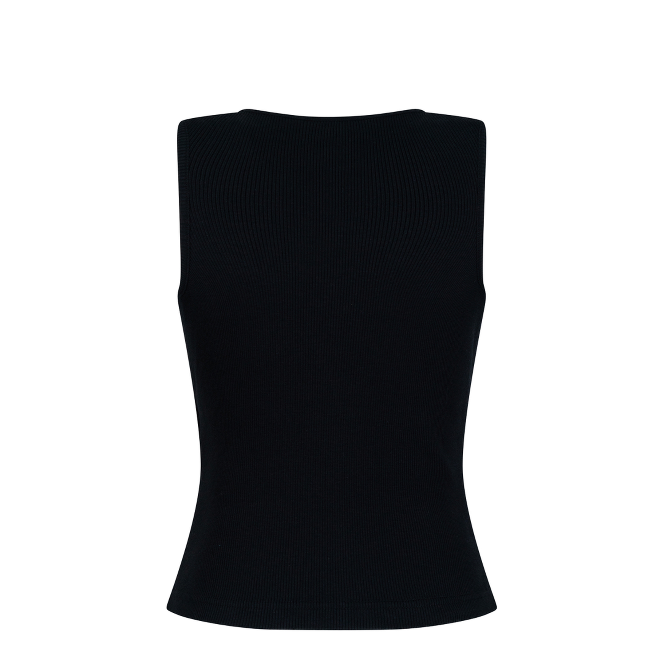 MAYFEYR - Balenciaga - Lace-Up Ribbed Tank Top - 858152TTVO2