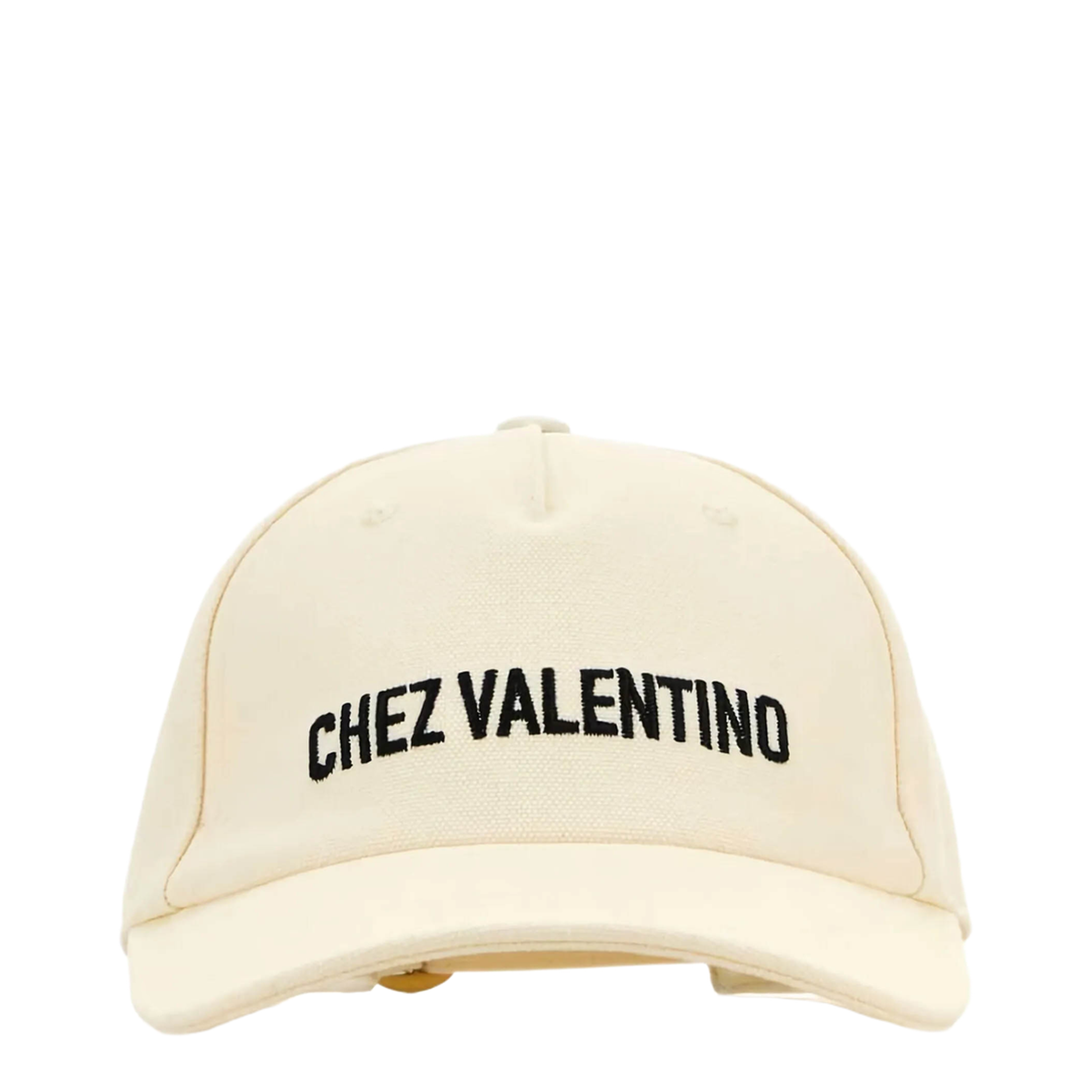 Cotton Baseball Cap Ivory