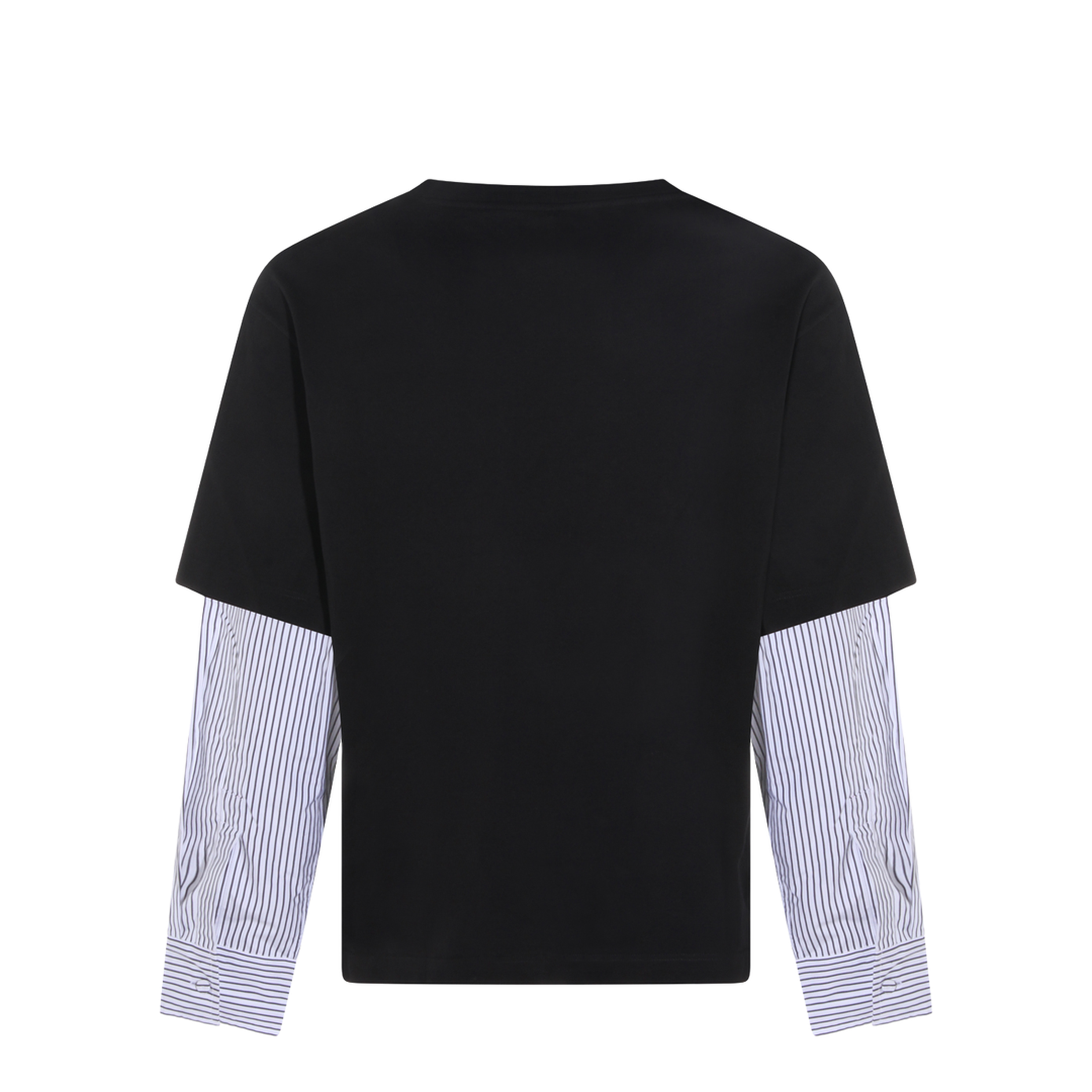 Long Sleeve Cotton Crew-Neck T-Shirt