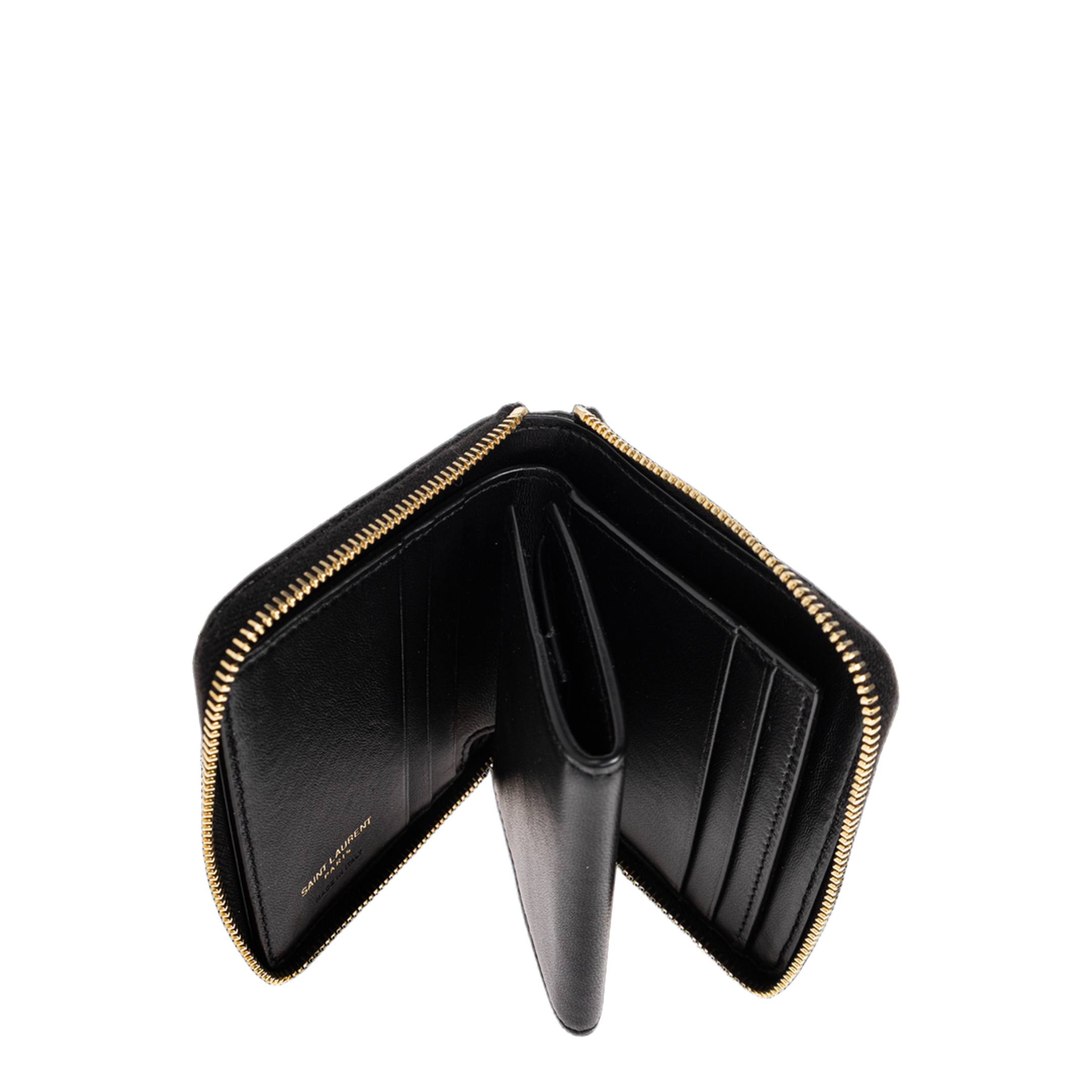 MAYFEYR - Saint Laurent - Leather Wallet - 862522AAANG1000