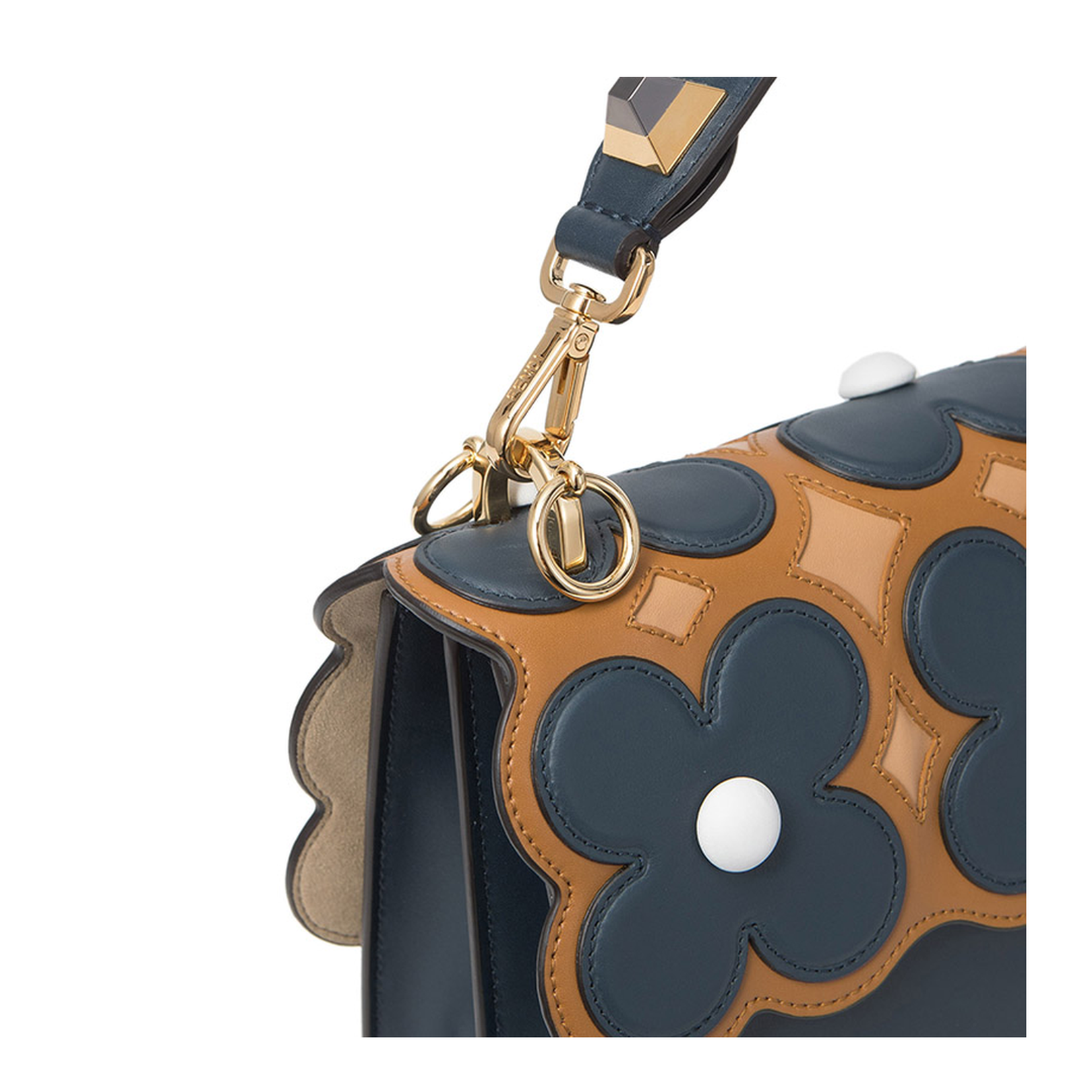Handbag with Floral Pattern
