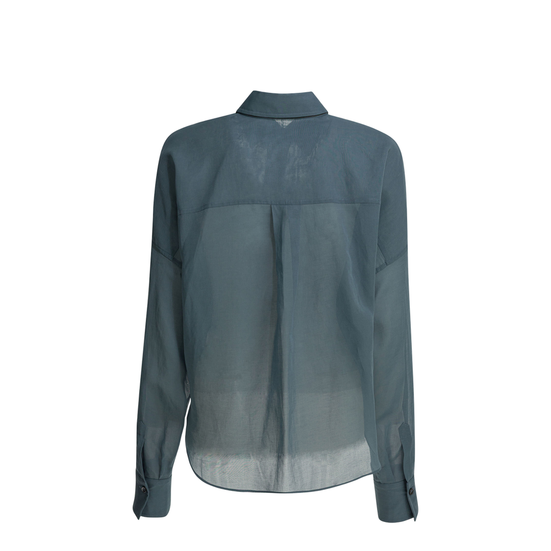 Women's Taffeta Shirt Blue