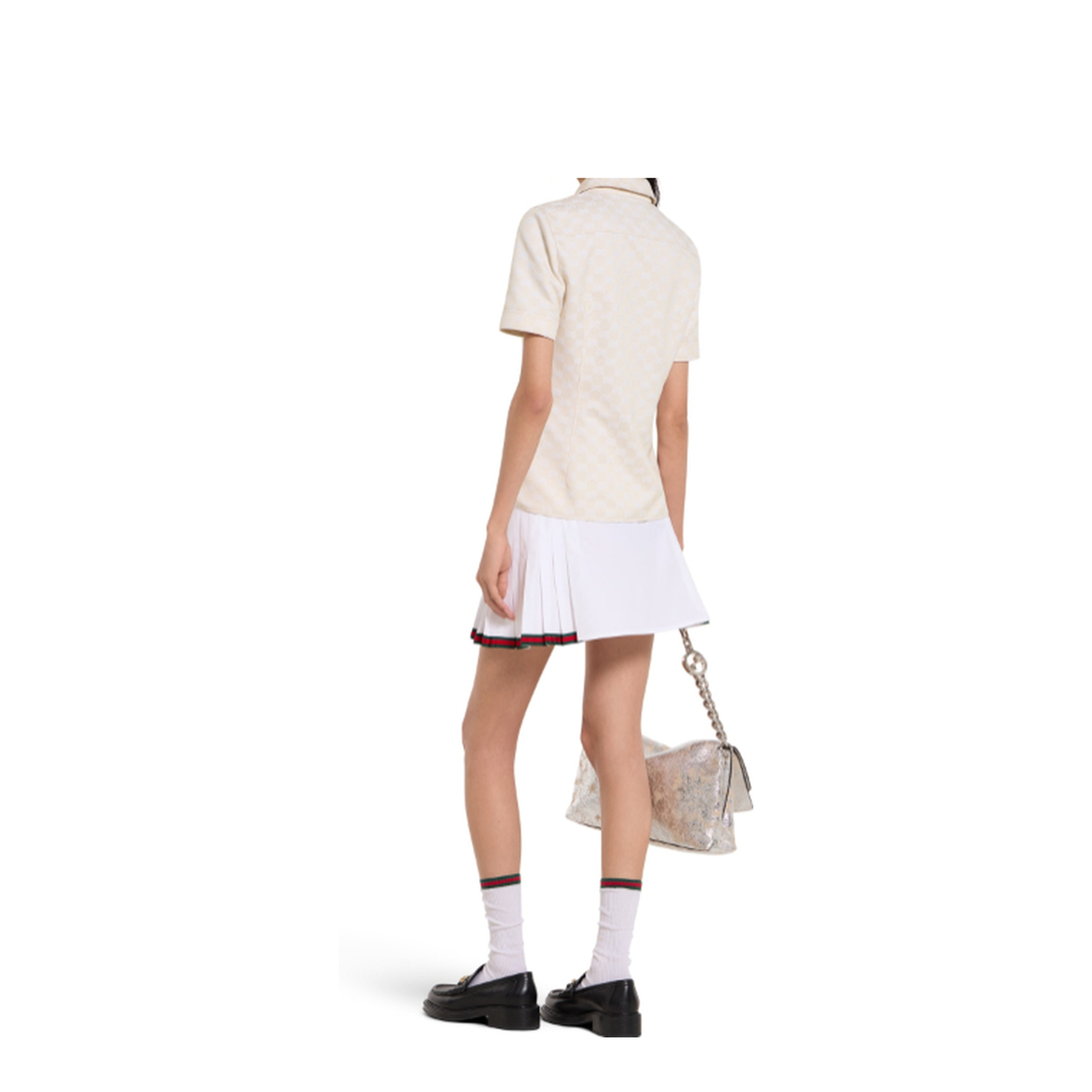 MAYFEYR - Gucci - Cotton Gabardine T-Shirt - 851932ZAQXT2304