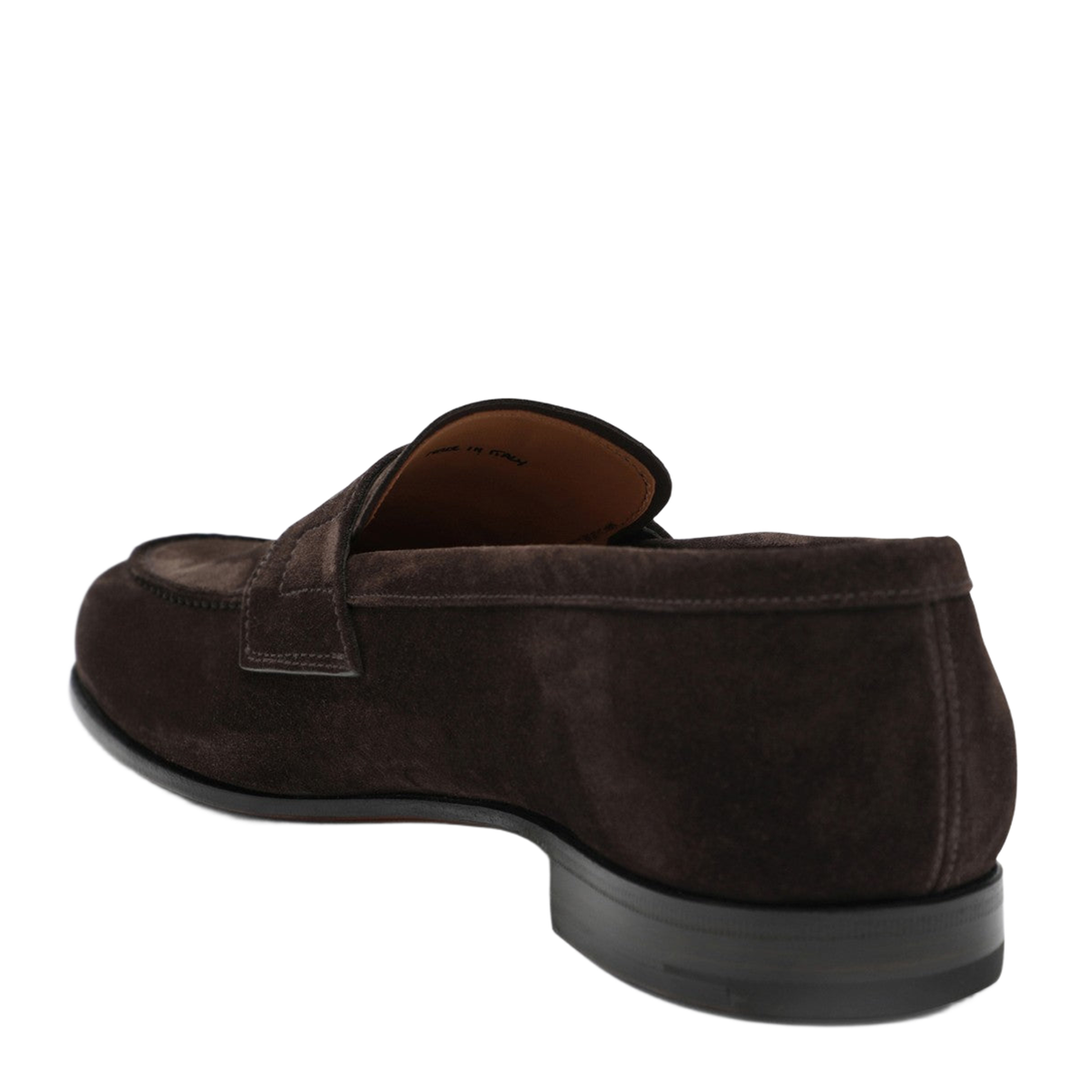 Brown Heswall Suede Leather Loafers