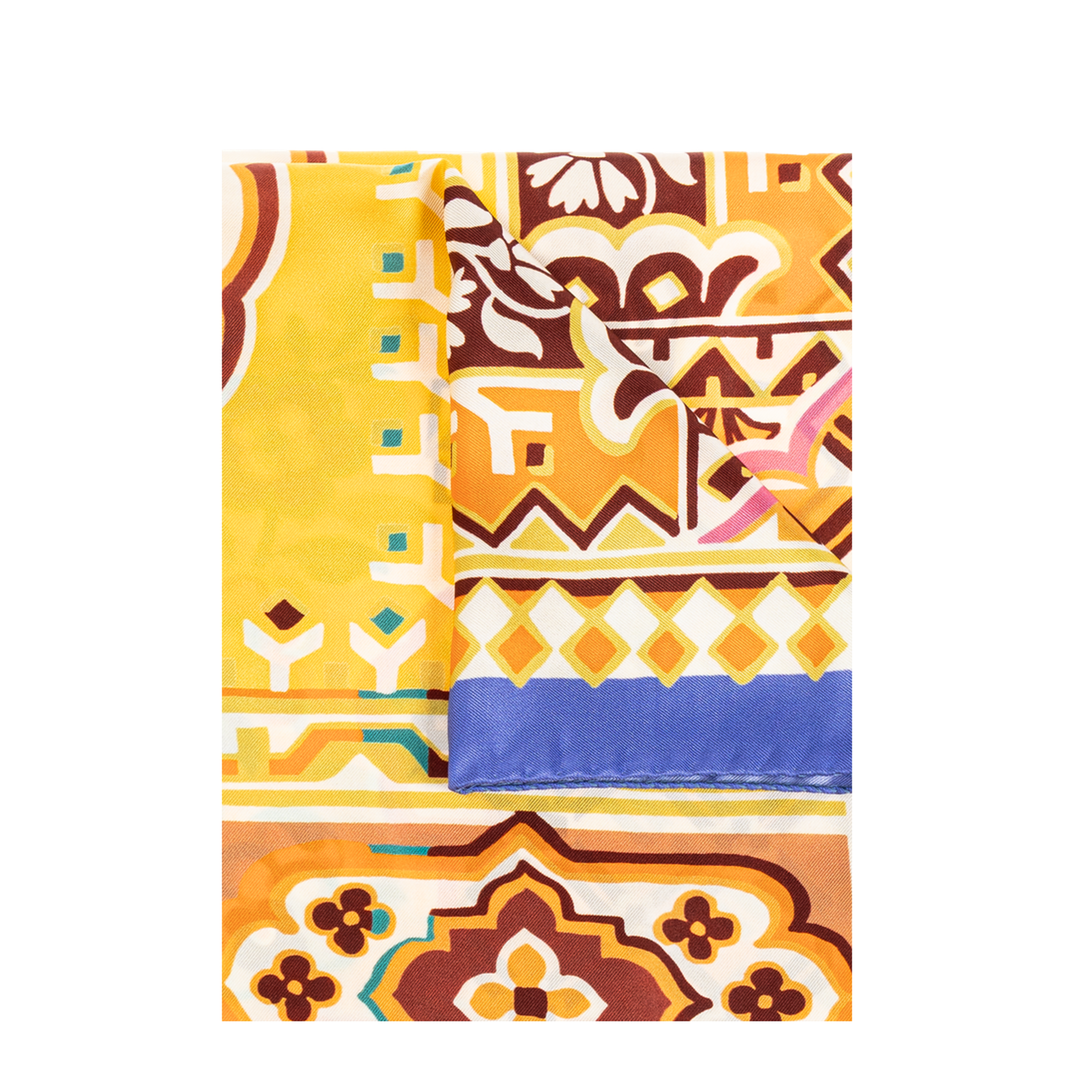 Silk Scarf with Print