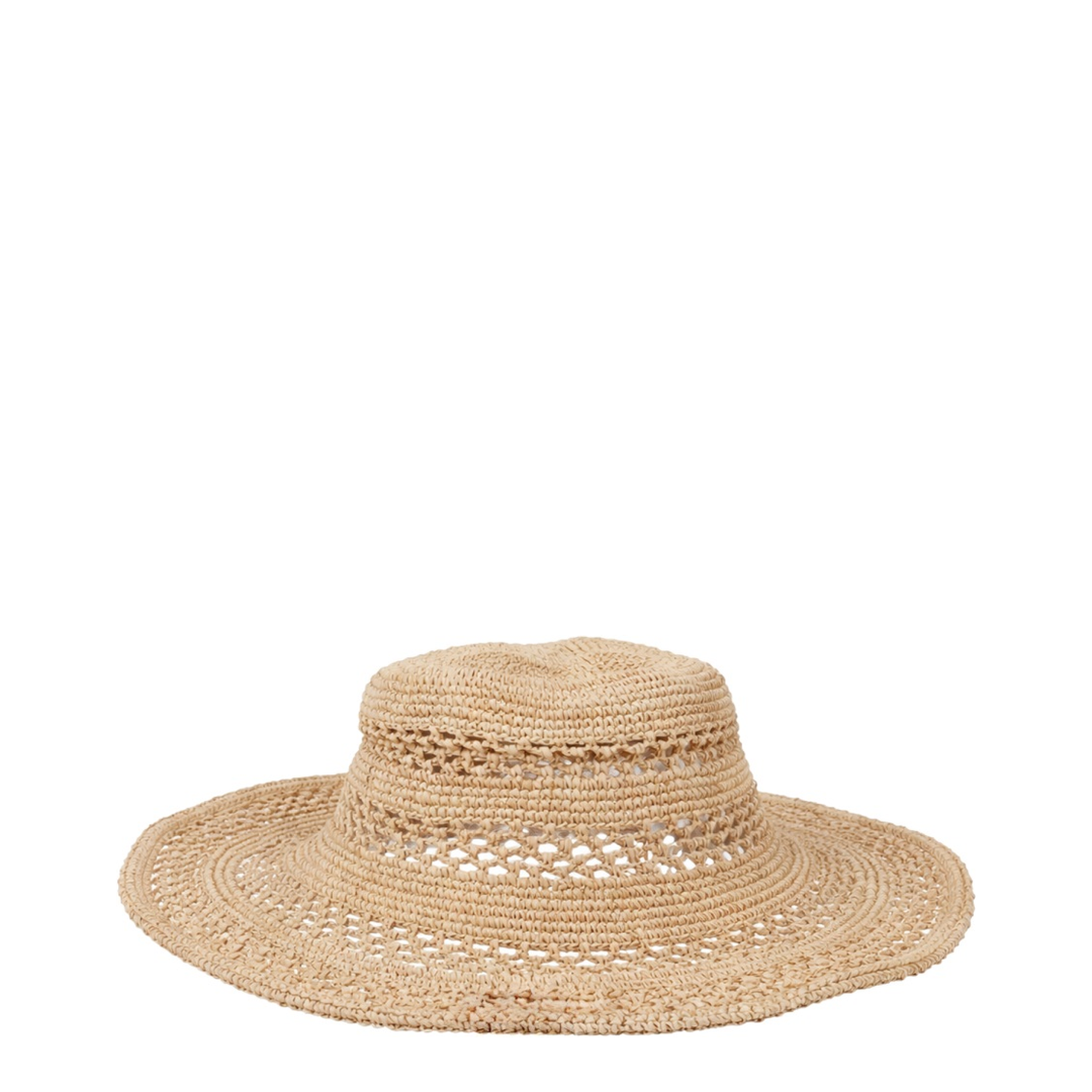 MAYFEYR - RUSLAN BAGINSKIY - Bucket Hat - BCT036SS26STRKNDRKFLTLNATURALSTRAW