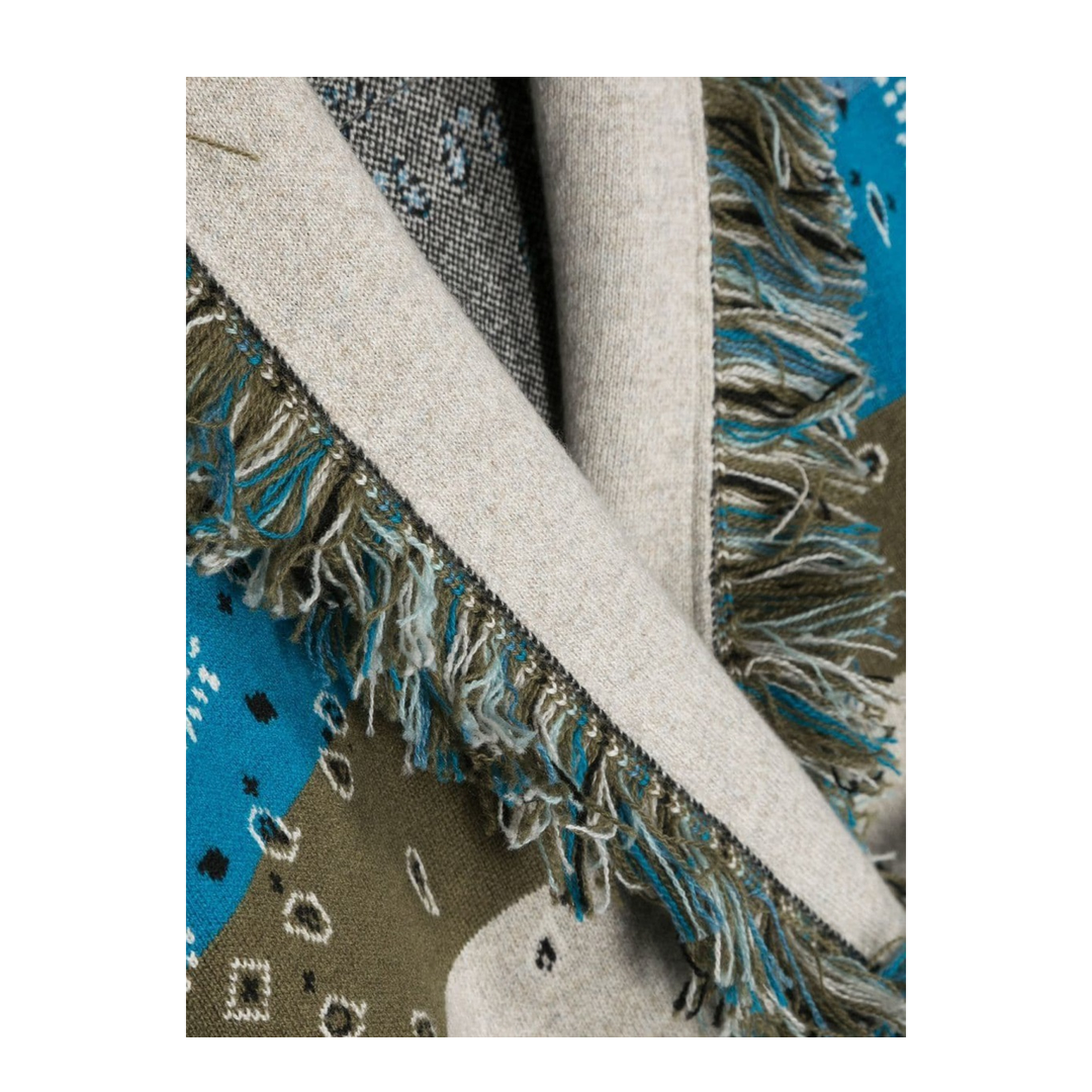 MAYFEYR - Alanui - Striped Bandana Jacquard Card - LGHB002KF22KNI0038585