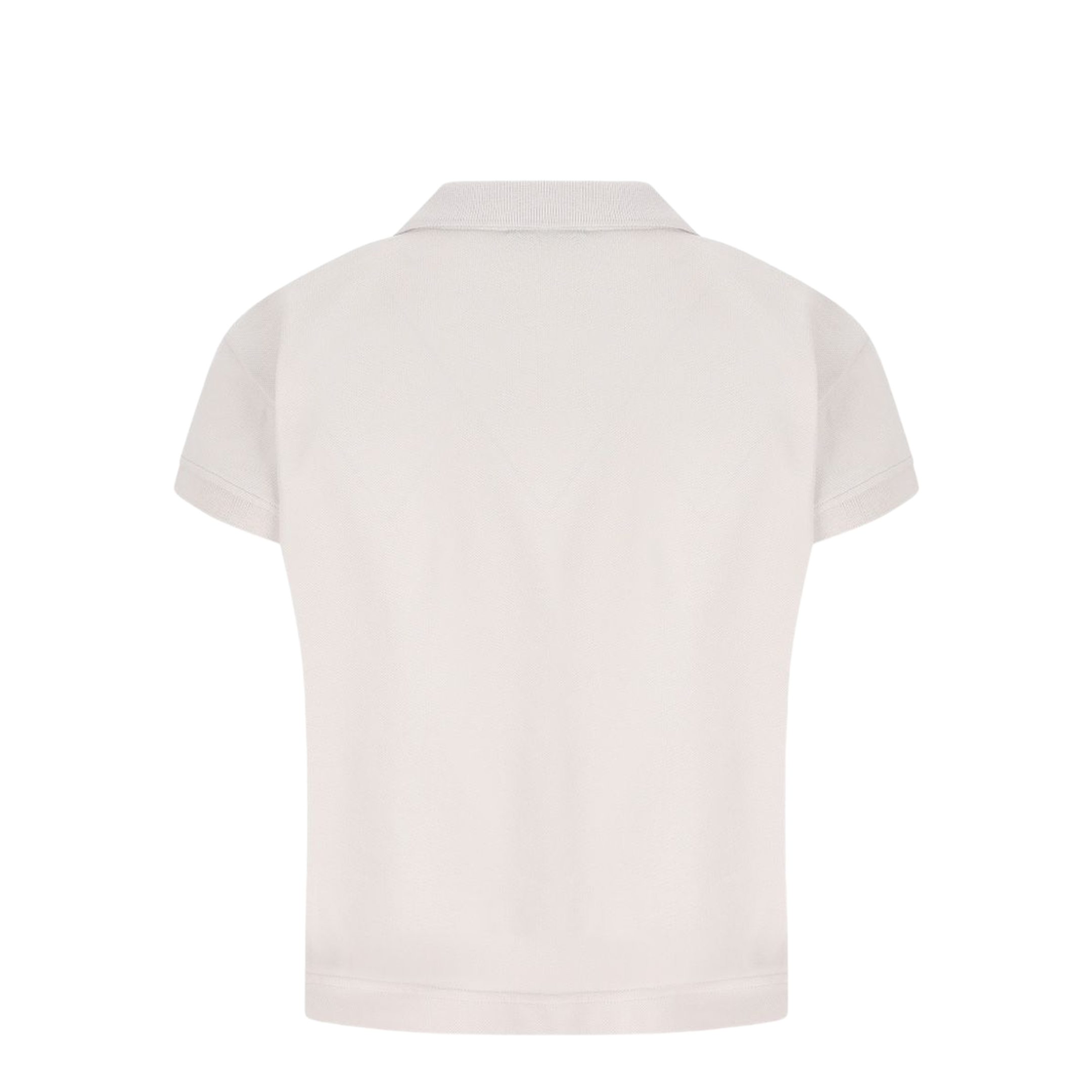 Cotton Pique Polo Shirt With Sport Icon Logo