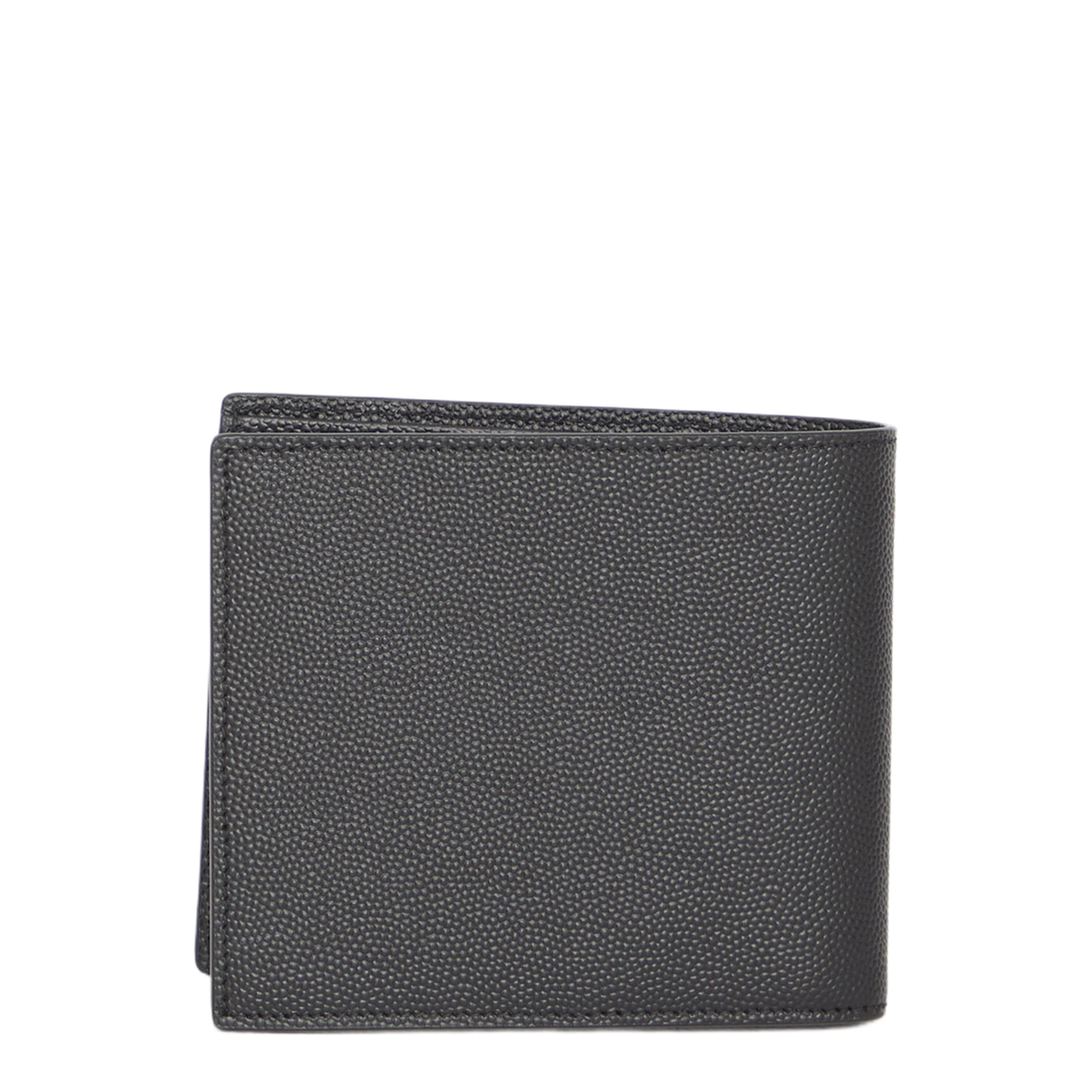 East/West Wallet in Grain De Poudre Leather