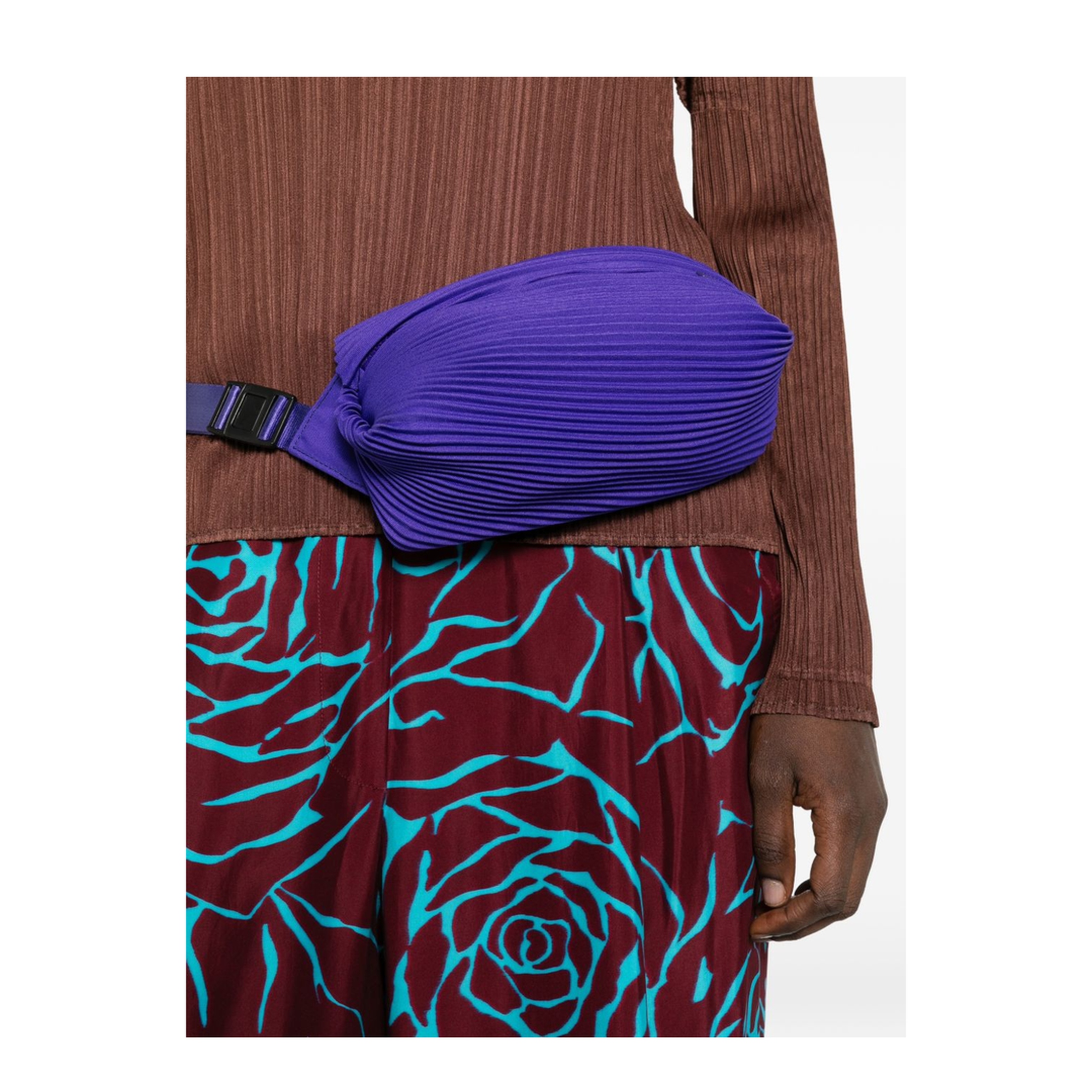 MAYFEYR - Pleats Please - Purple Bag - PP67AG51181