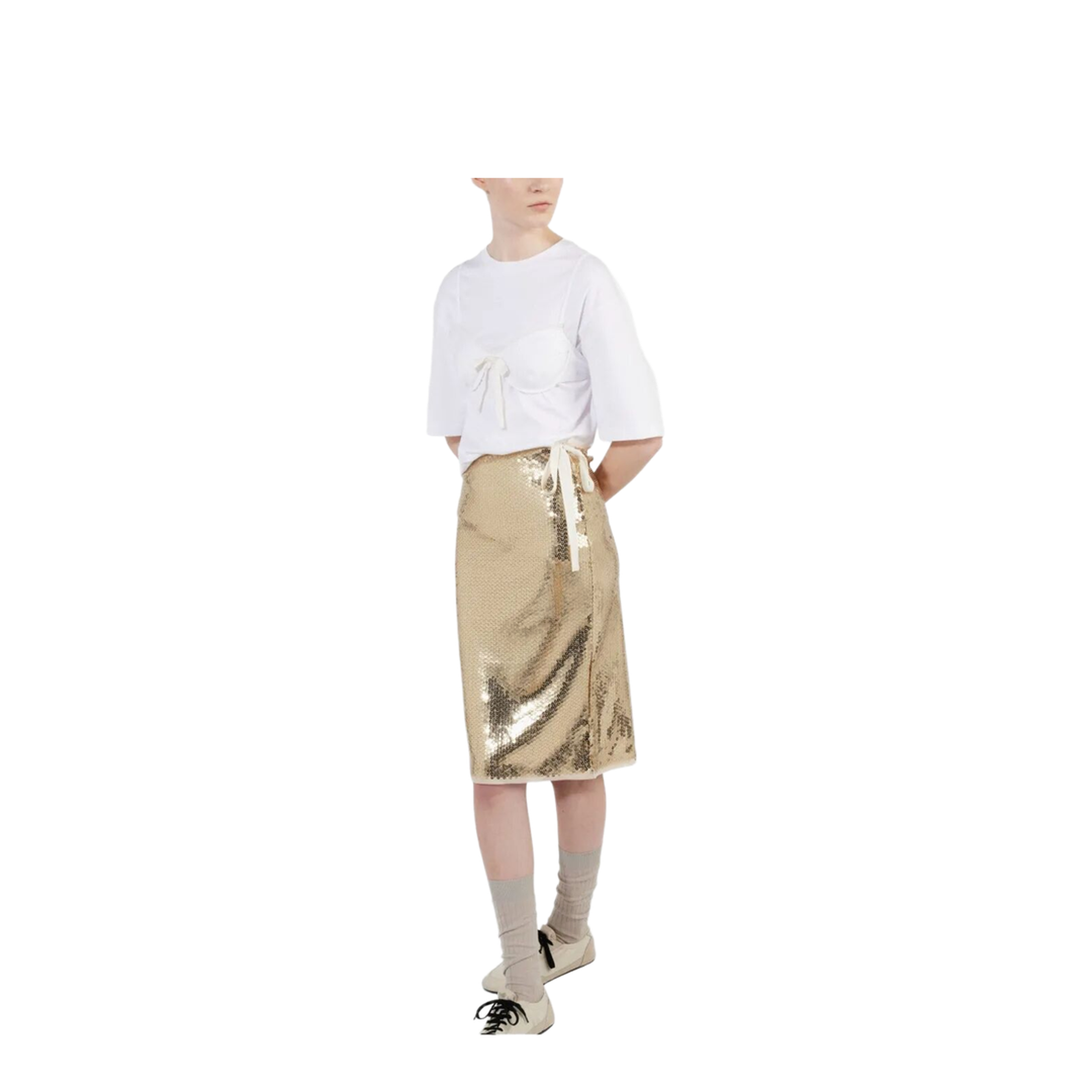 MAYFEYR - Prada - Sequined Pencil Skirt - P120WRSOOO16NQ
