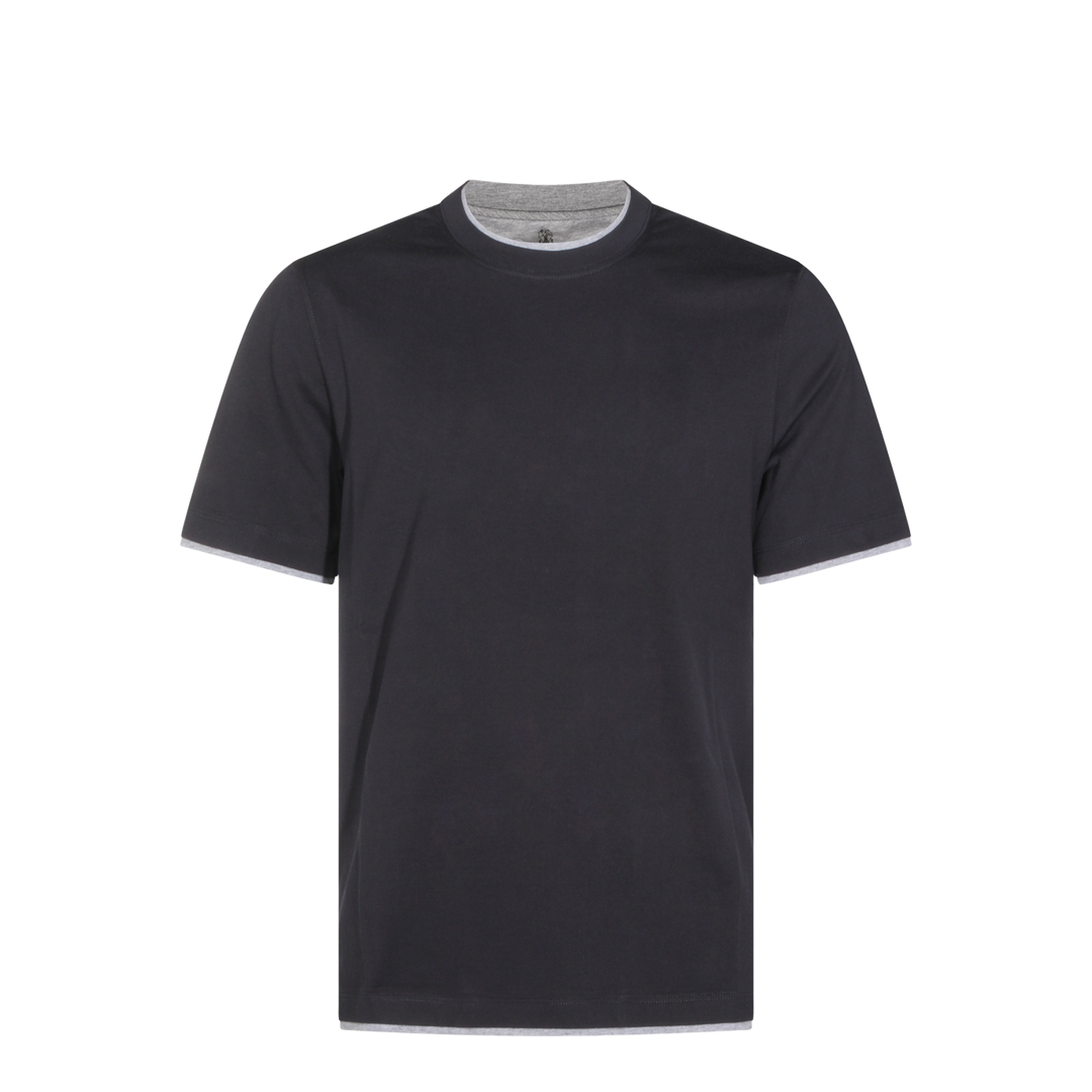 Men's Crew-Neck T-Shirt Dark Blue