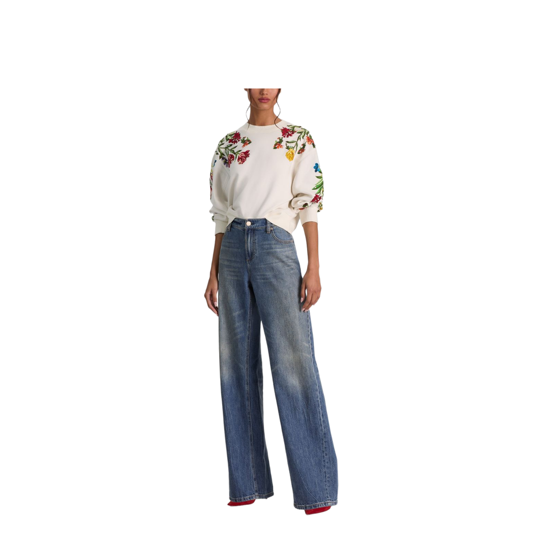 MAYFEYR - Alice + Olivia - Sweaters Ecru - CC606E21048E256