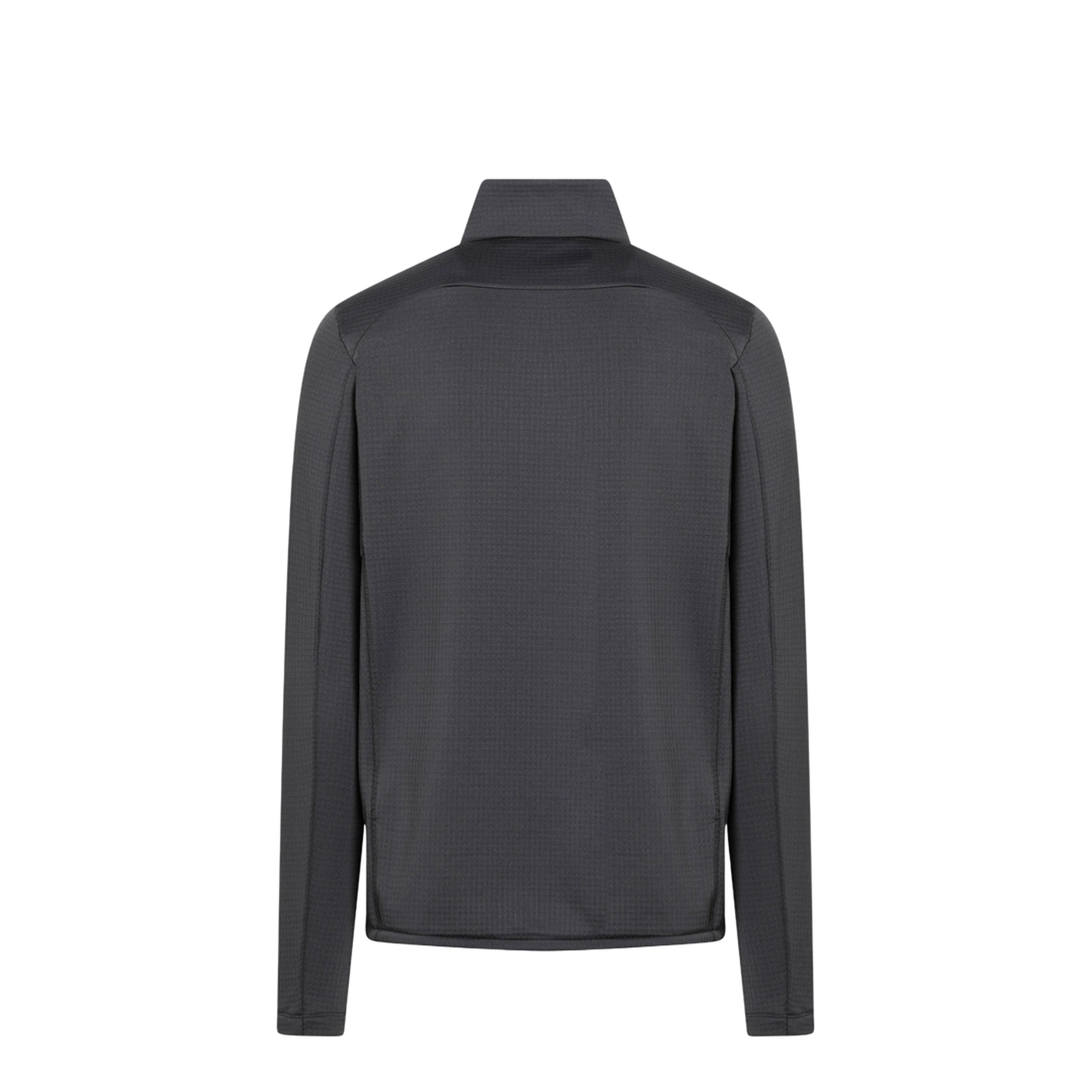 Grey Technical-Fabric Sweatshirt