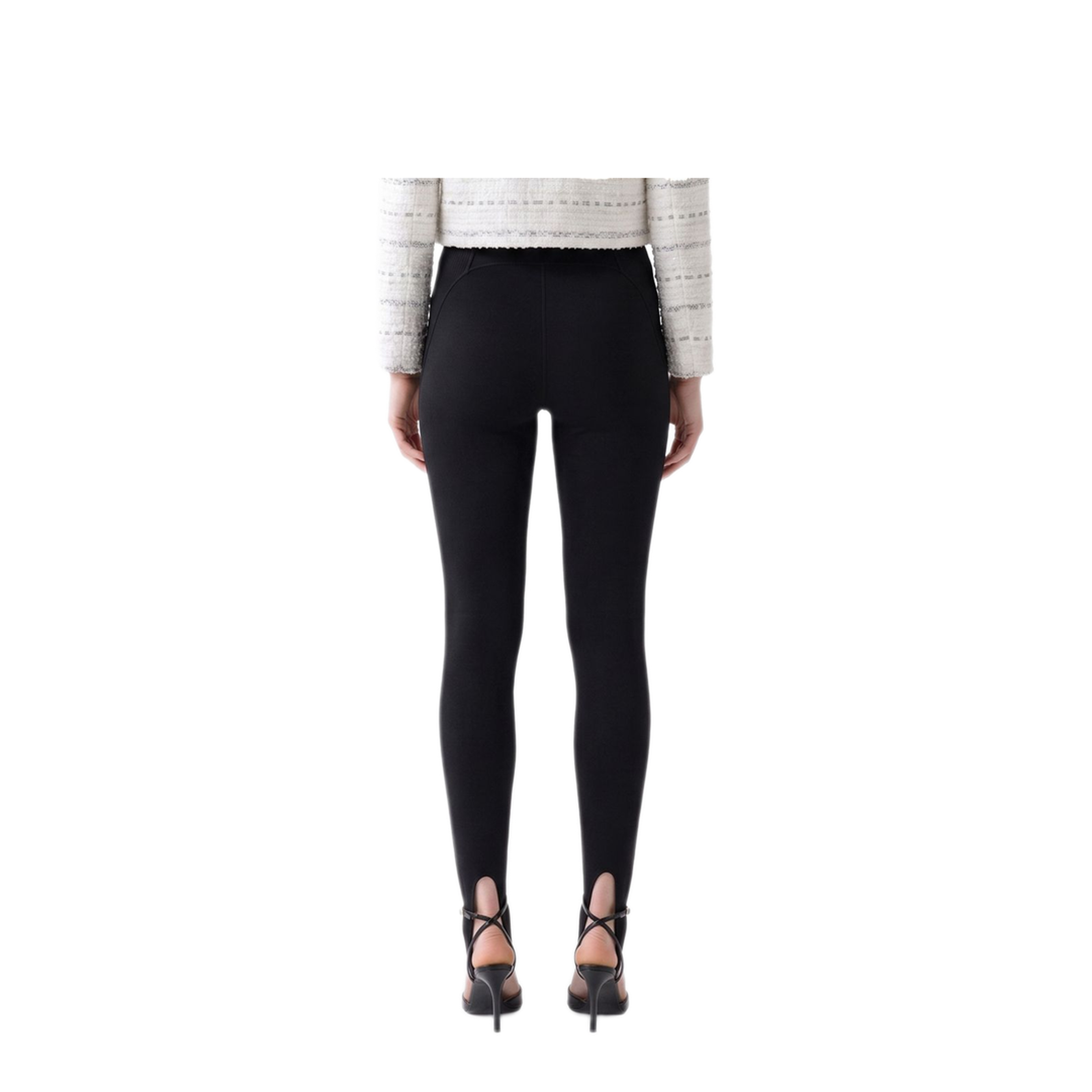MAYFEYR - Self Portrait - Trousers Black - AW26-174P-BBLACK
