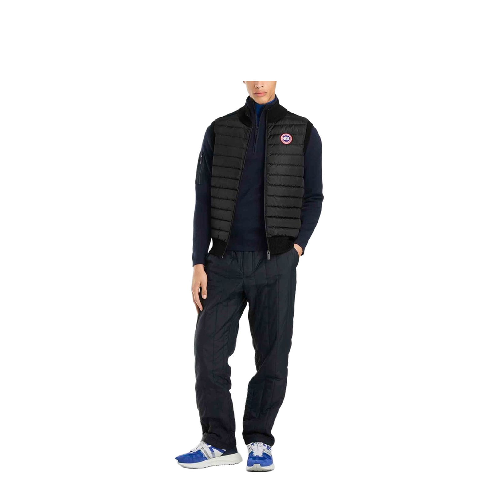 HyBridge Quilted Knit Vest