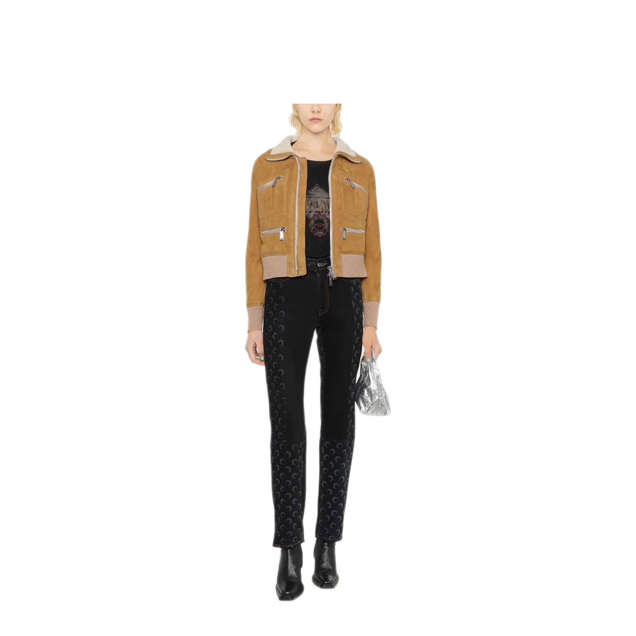 MAYFEYR - Dsquared2 - Ribbed-Detail Zipped-Up Bomber Jacket - S75AM0927SY1600132