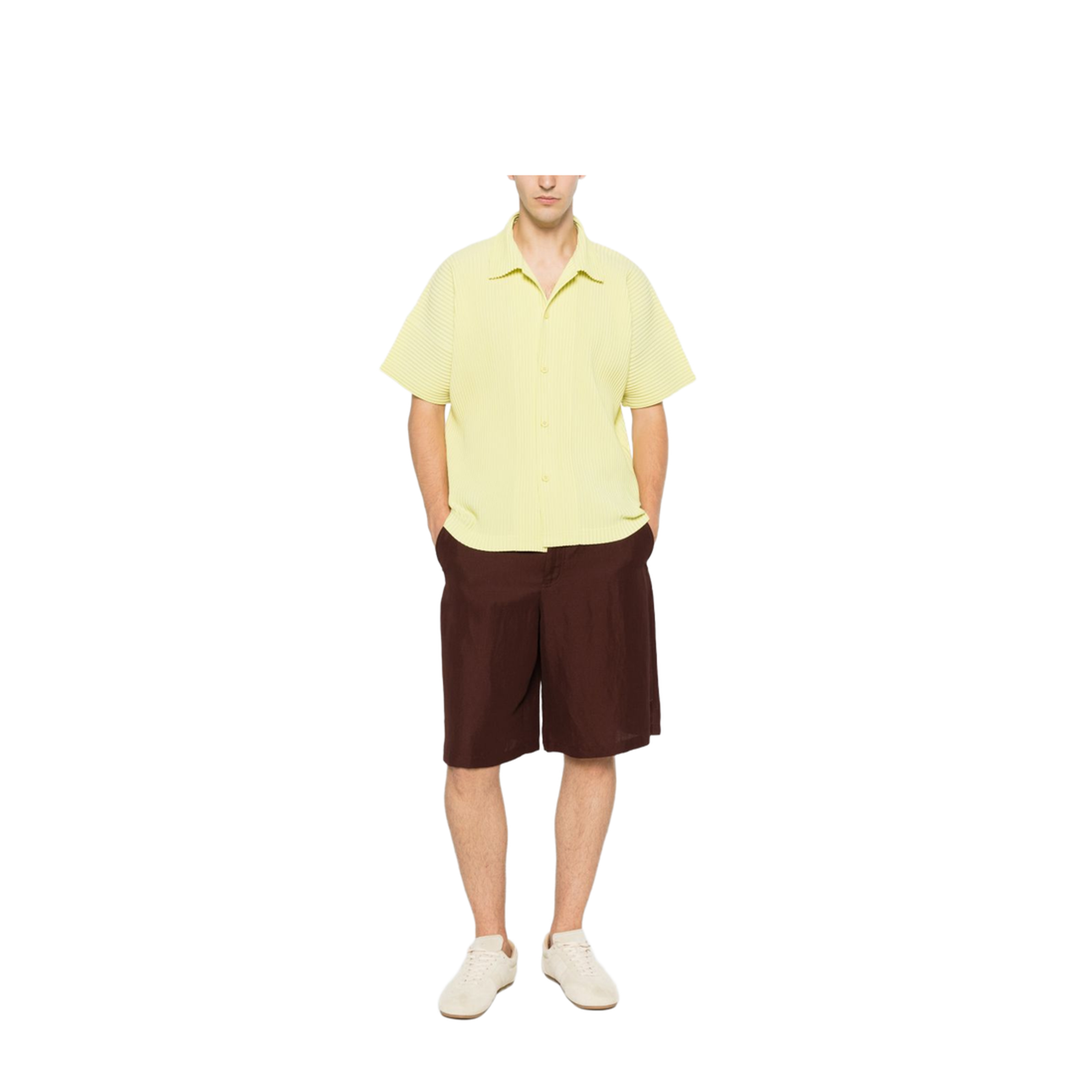 MAYFEYR - Bao Bao Issey Miyake - Brioni Polo Cotton Cashmere Silk Trama - HP66JJ05153