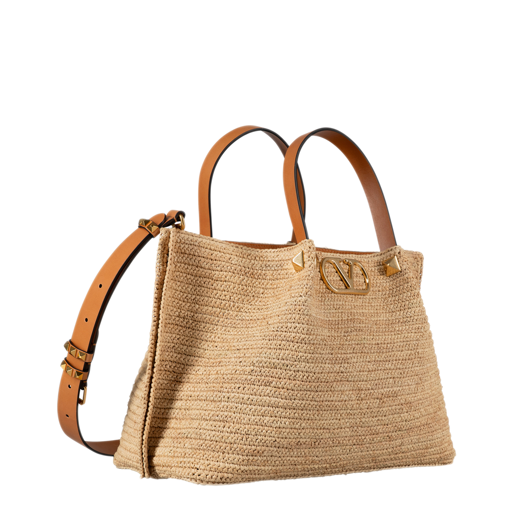 MAYFEYR - Valentino - Medium Raffia Handbag With Pouch - WB0T01QCL