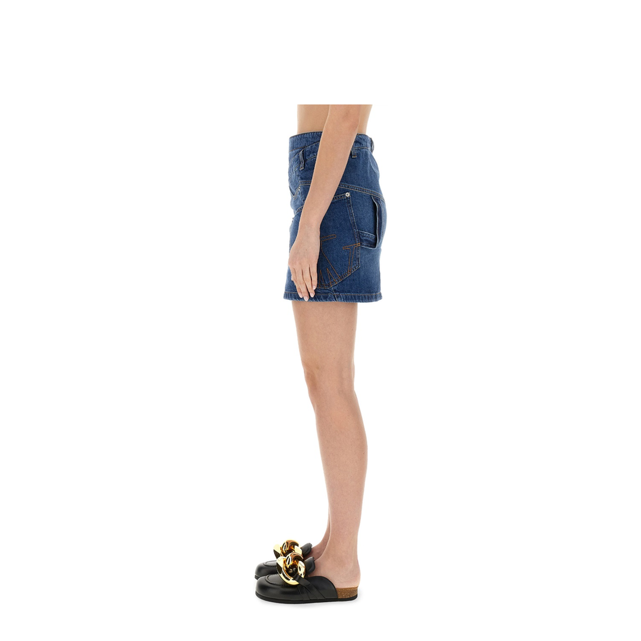 MAYFEYR - JW ANDERSON - Denim Miniskirt - DK0020PG1499804