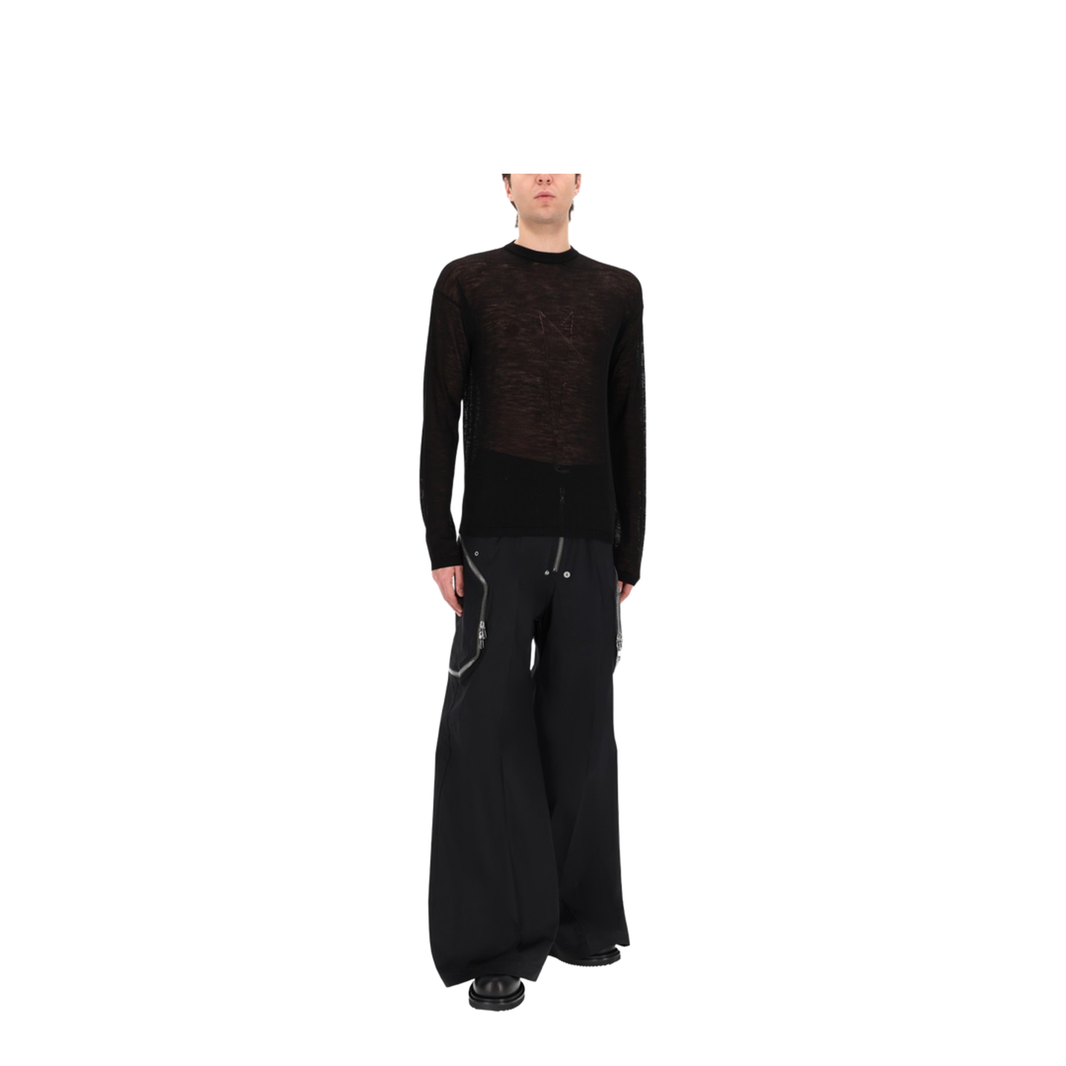 Penta Sheer Pull Sweater
