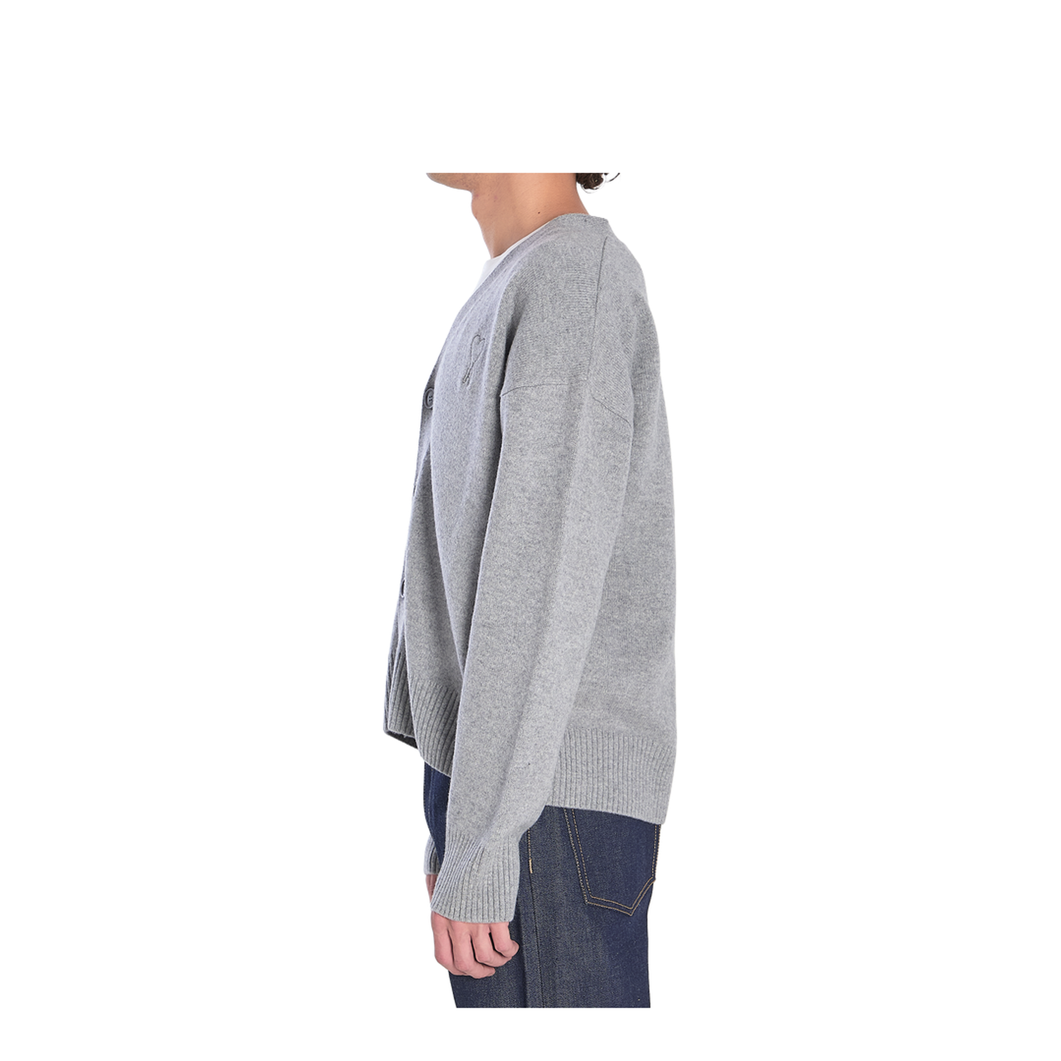 Ami De Coeur Cardigan Grey