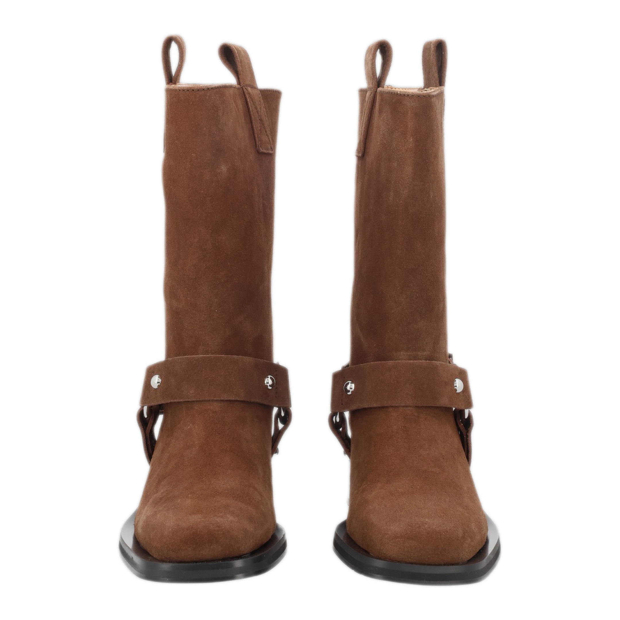 MAYFEYR - Ganni - Biker Boots In Suede - B1010095979
