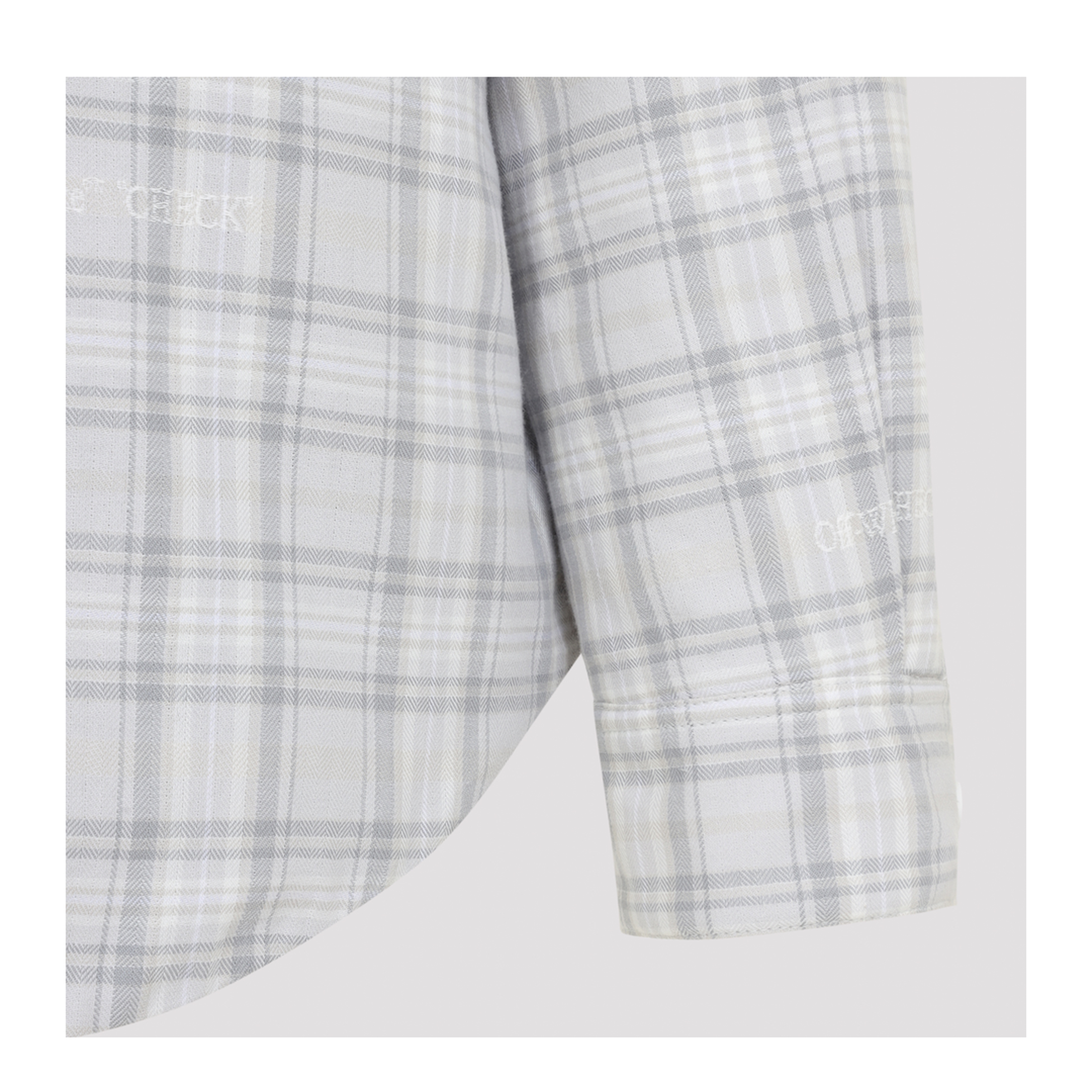 MAYFEYR - Off-White - Flannel Wool Overshirt Padded Coat - 44MES01FF26F001050