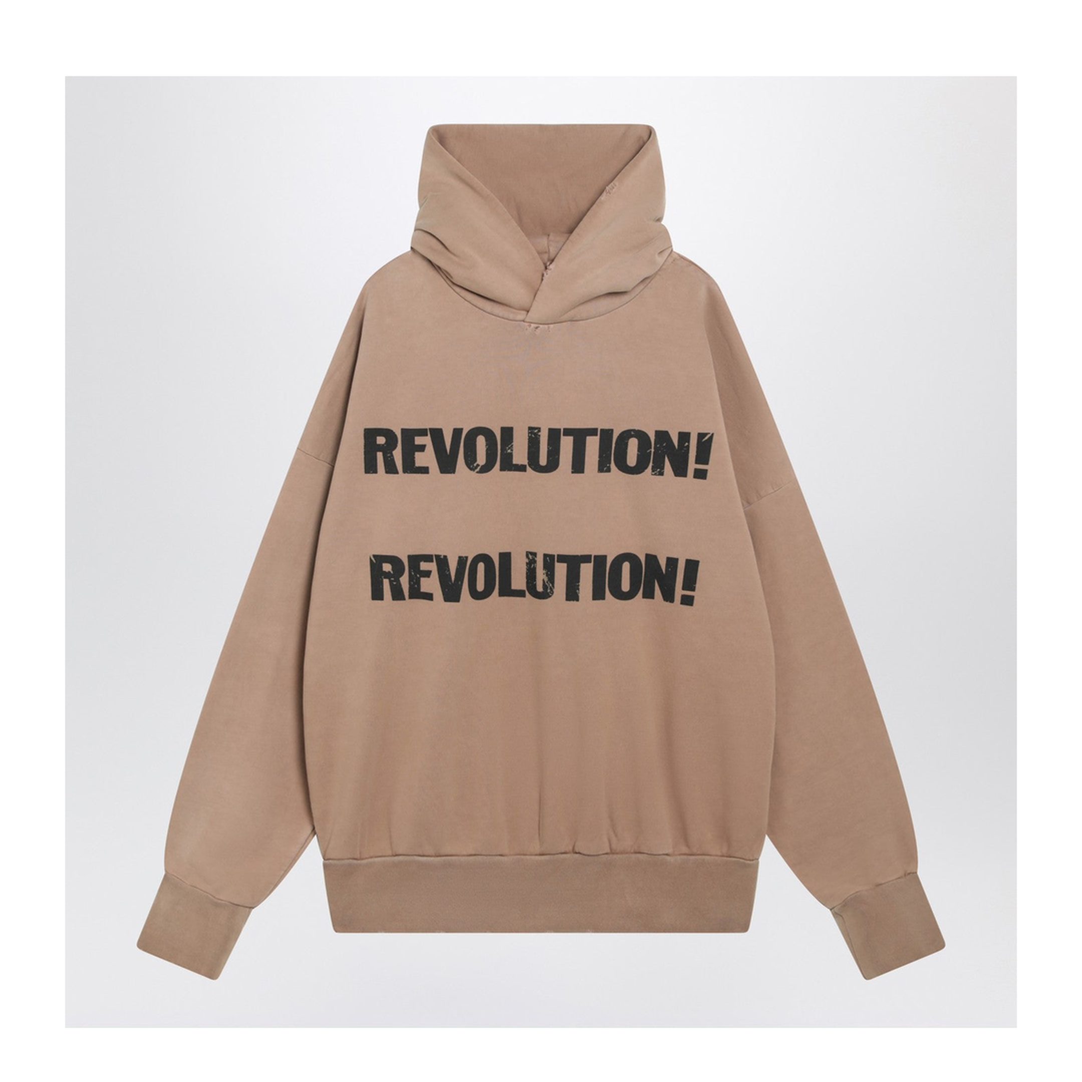Sand-colored Revolution! Hoodie