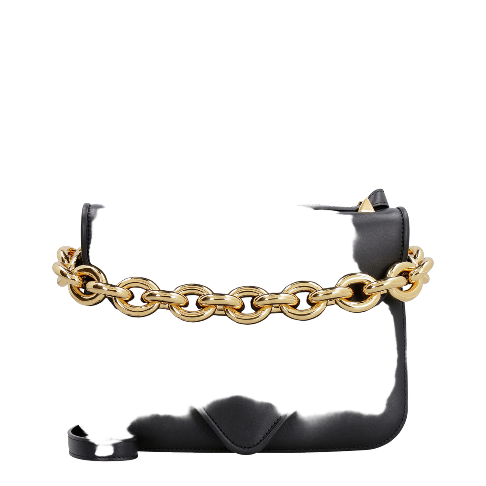 Mount Leather Shoulder Bags - Black