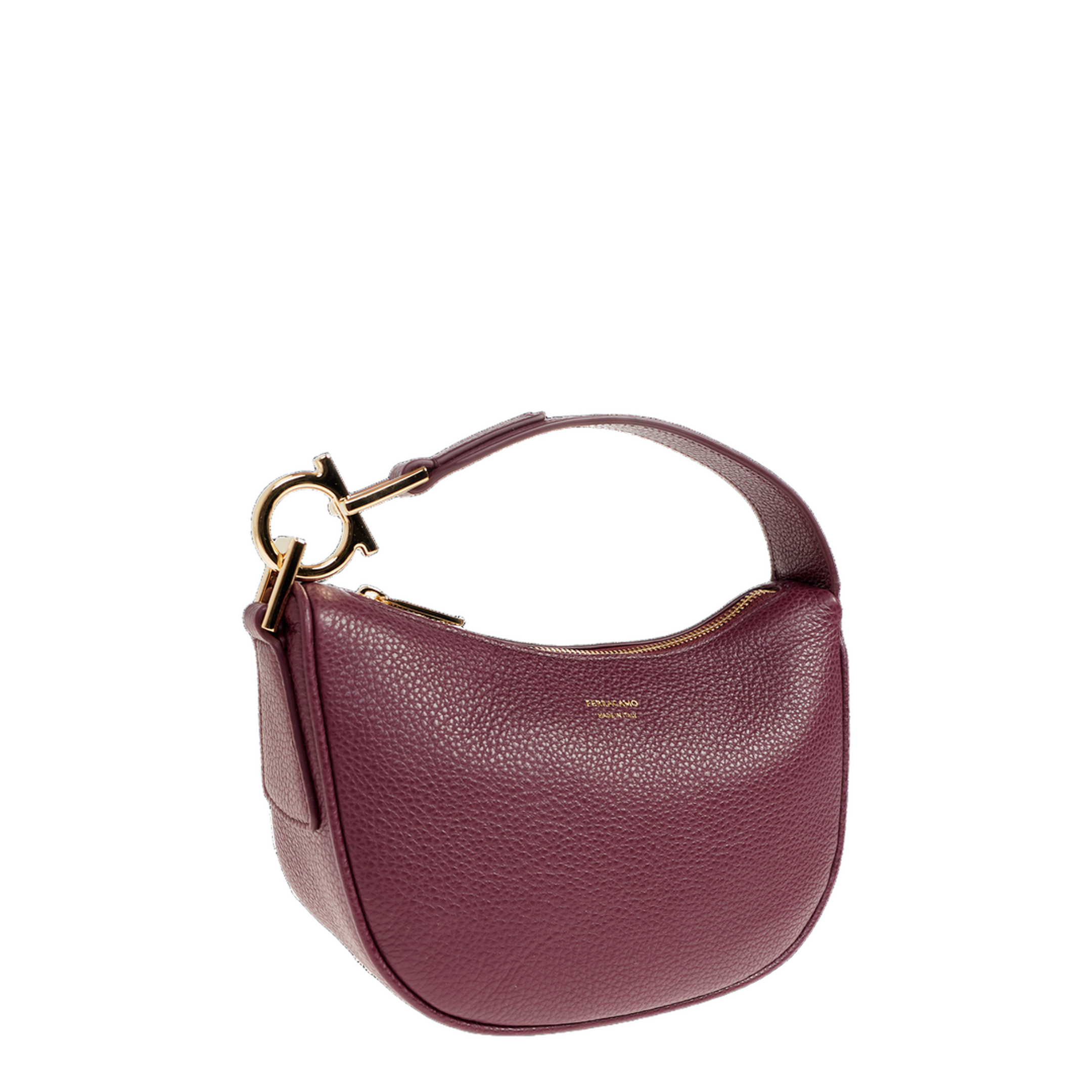 MAYFEYR - Ferragamo - Leather Handbag - 220965TOPHANDLE790010PLUM