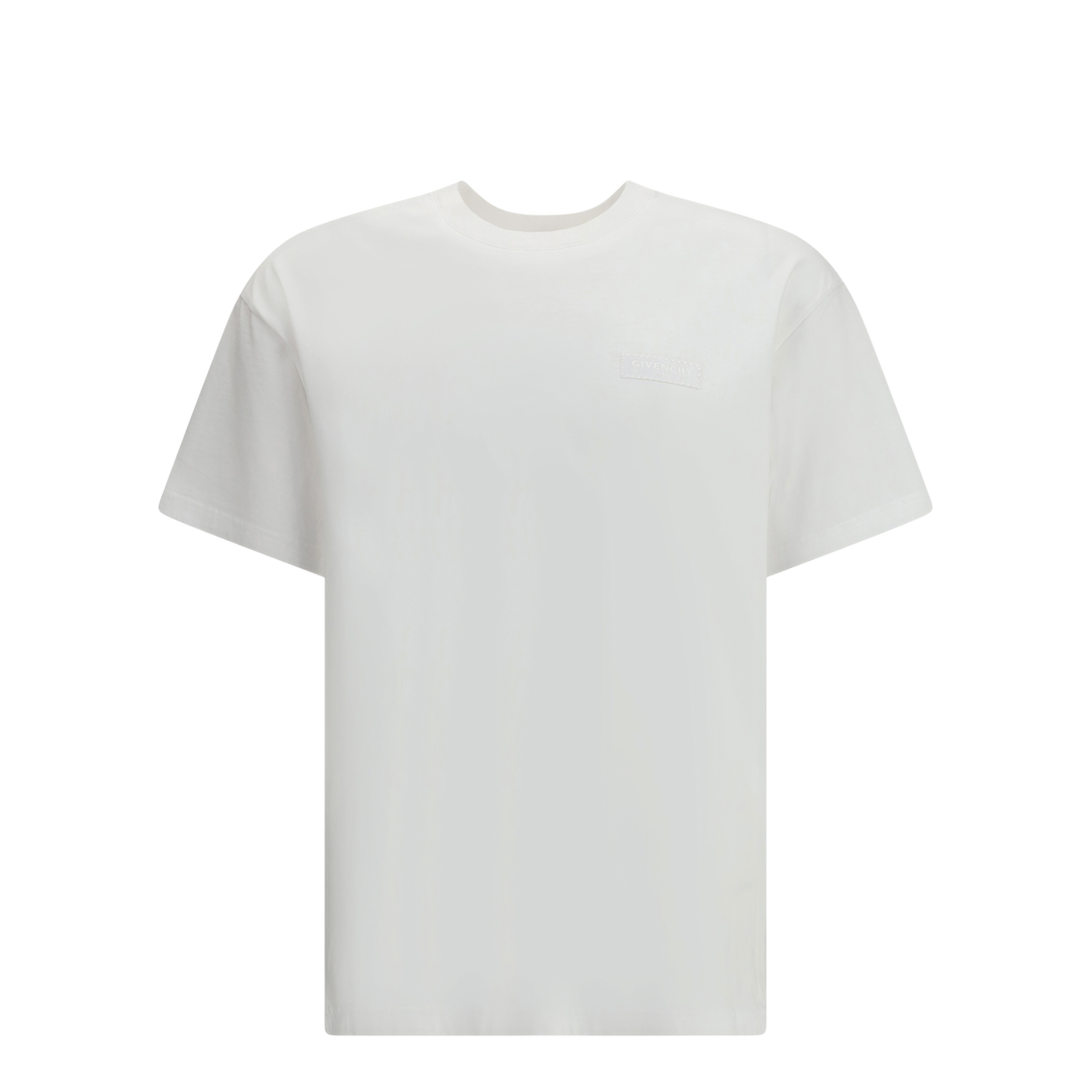 MAYFEYR - Givenchy - Cotton T-Shirt With Logo Patch - BM71NK3YSJ