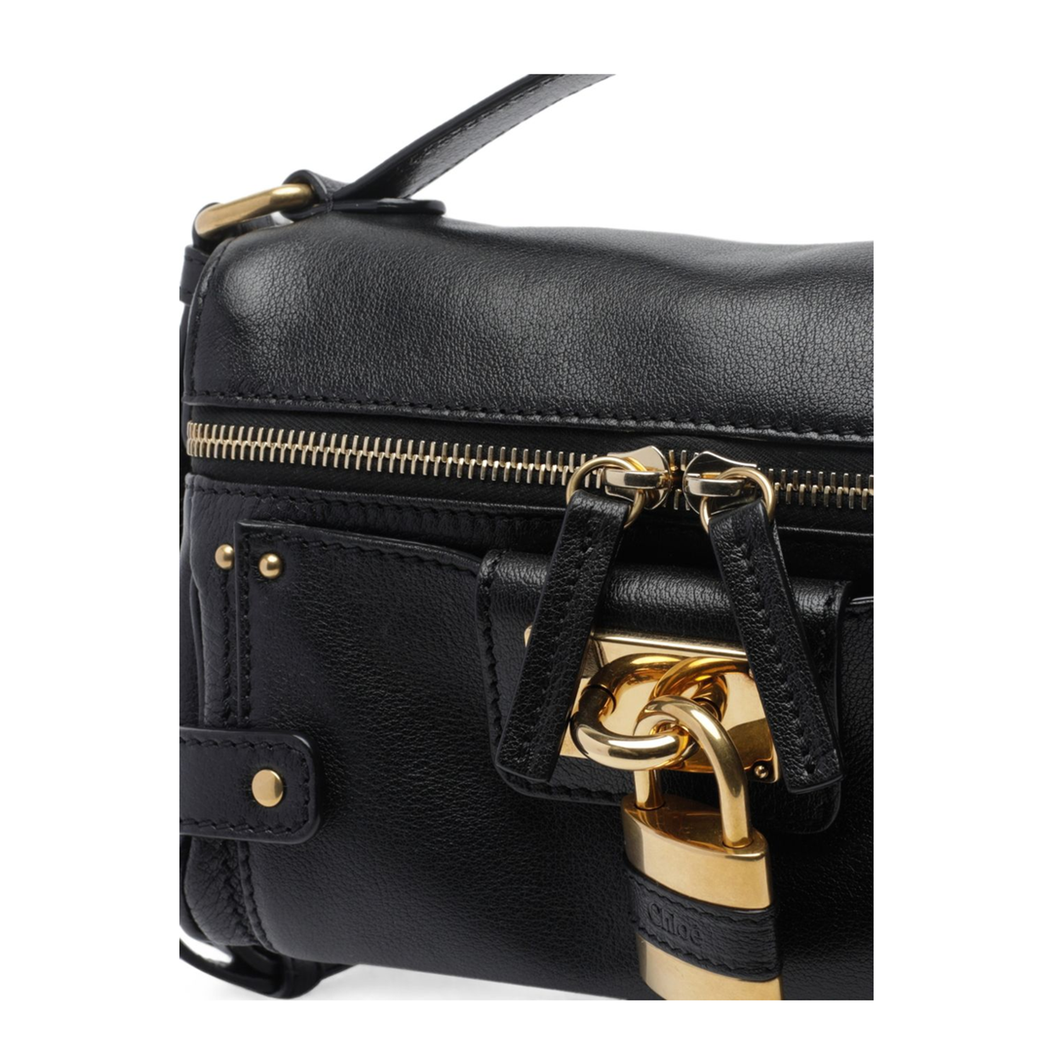 MAYFEYR - Chloè - Black Leather Padded Bag - CH26WS855P75001