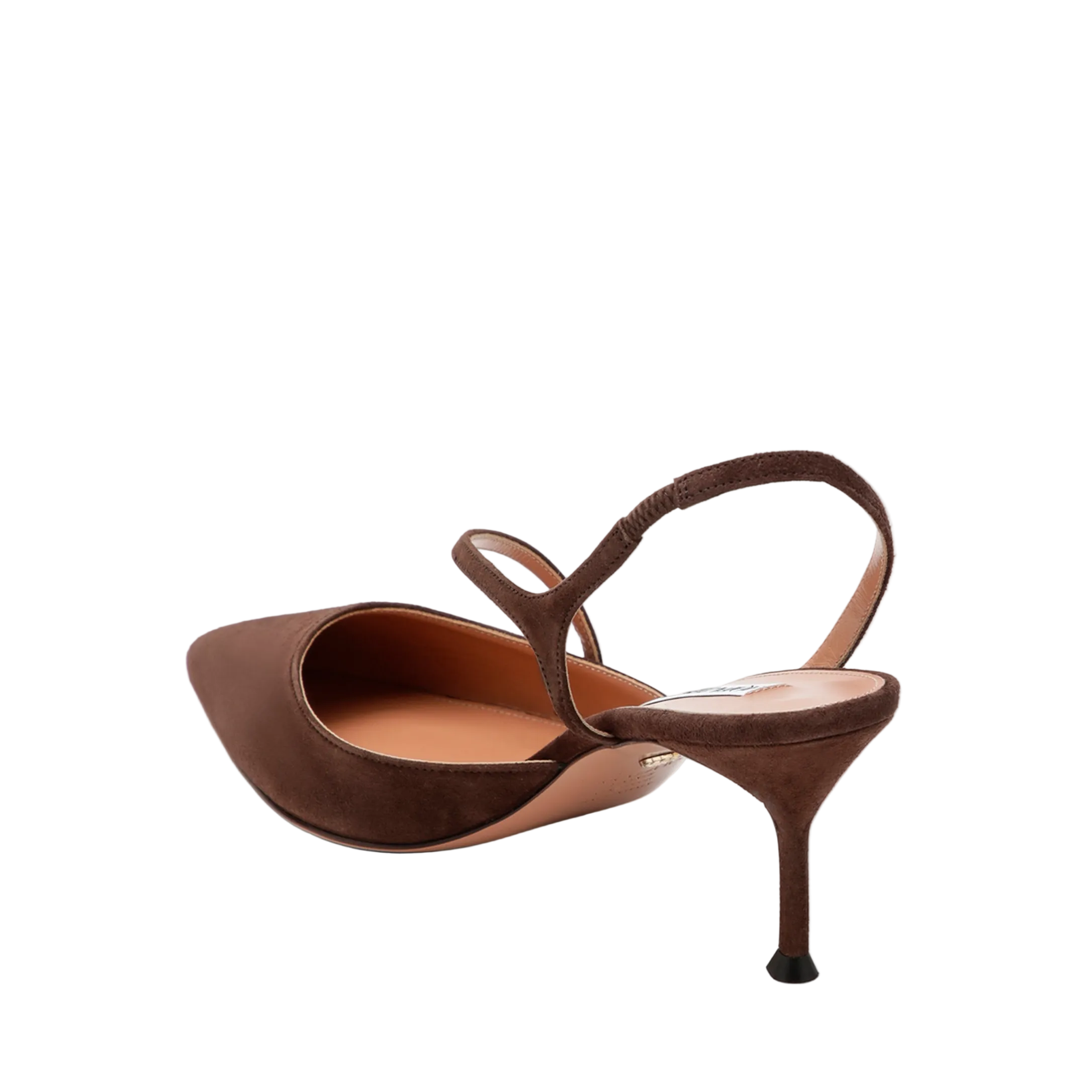 MAYFEYR - Aquazzura - Espresso Dynasty Suede Pumps - DYNMIDP1SUEESP