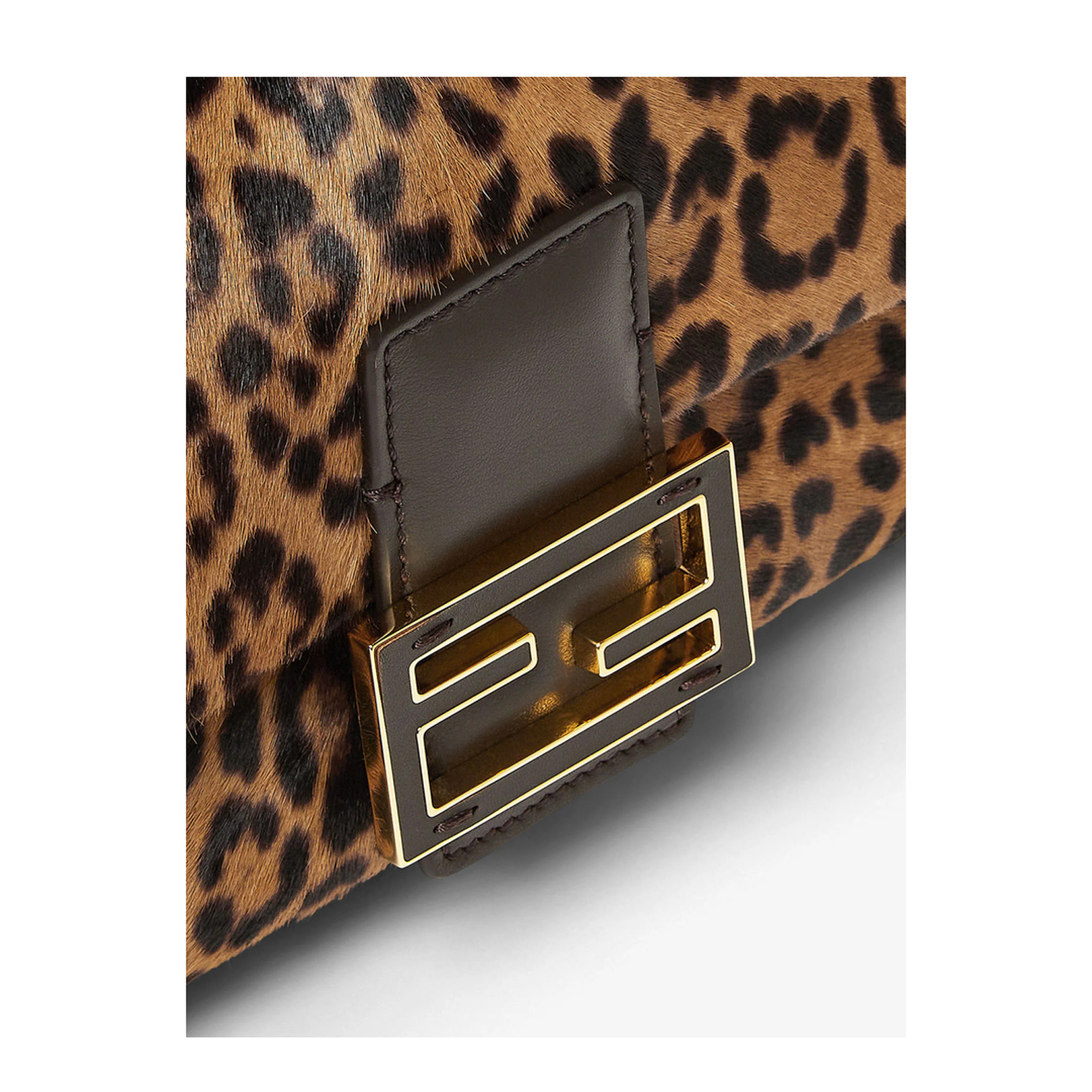 Leather Brown Baguette