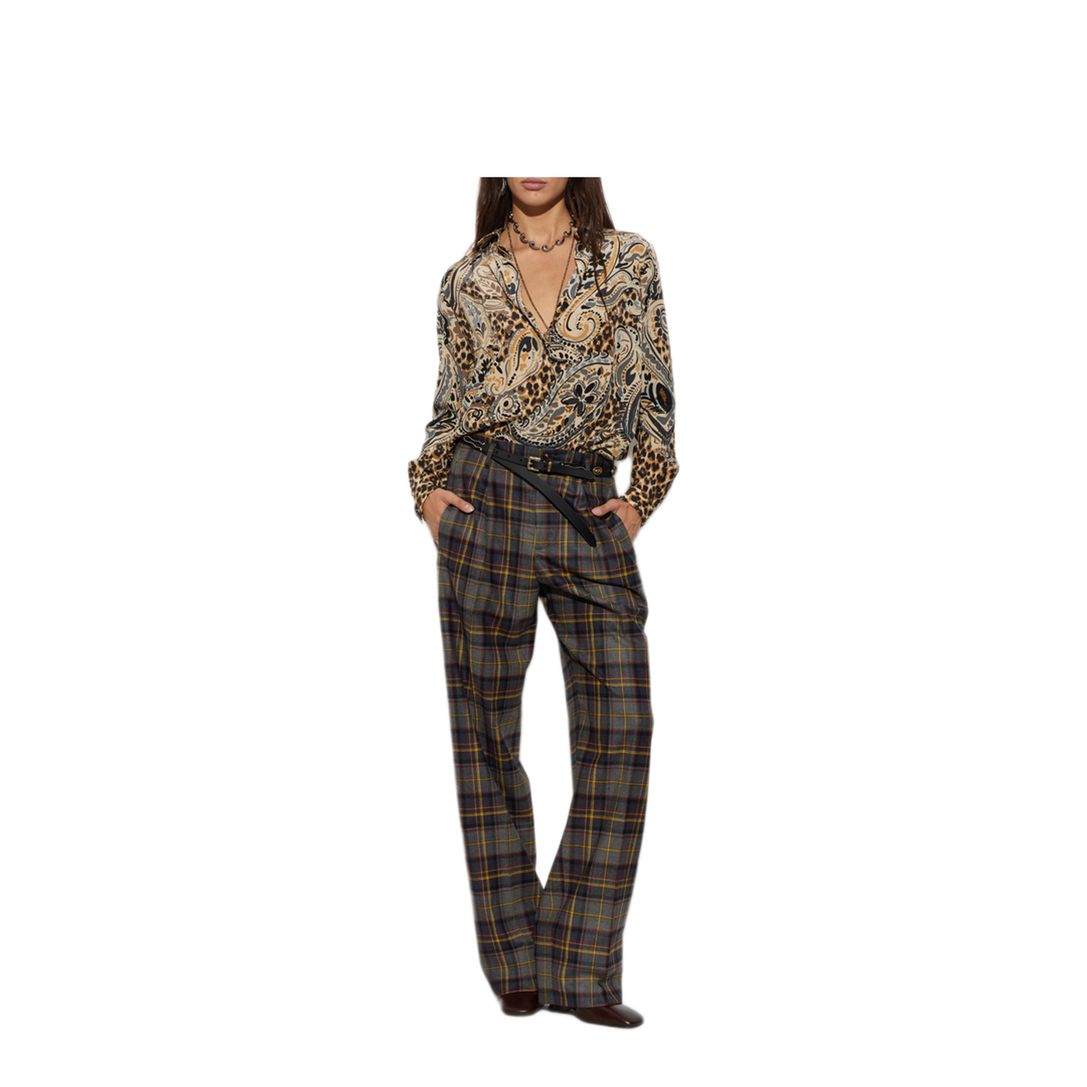 MAYFEYR - Etro - Silk Shirt With Print - WRIA0103AK15VX0823