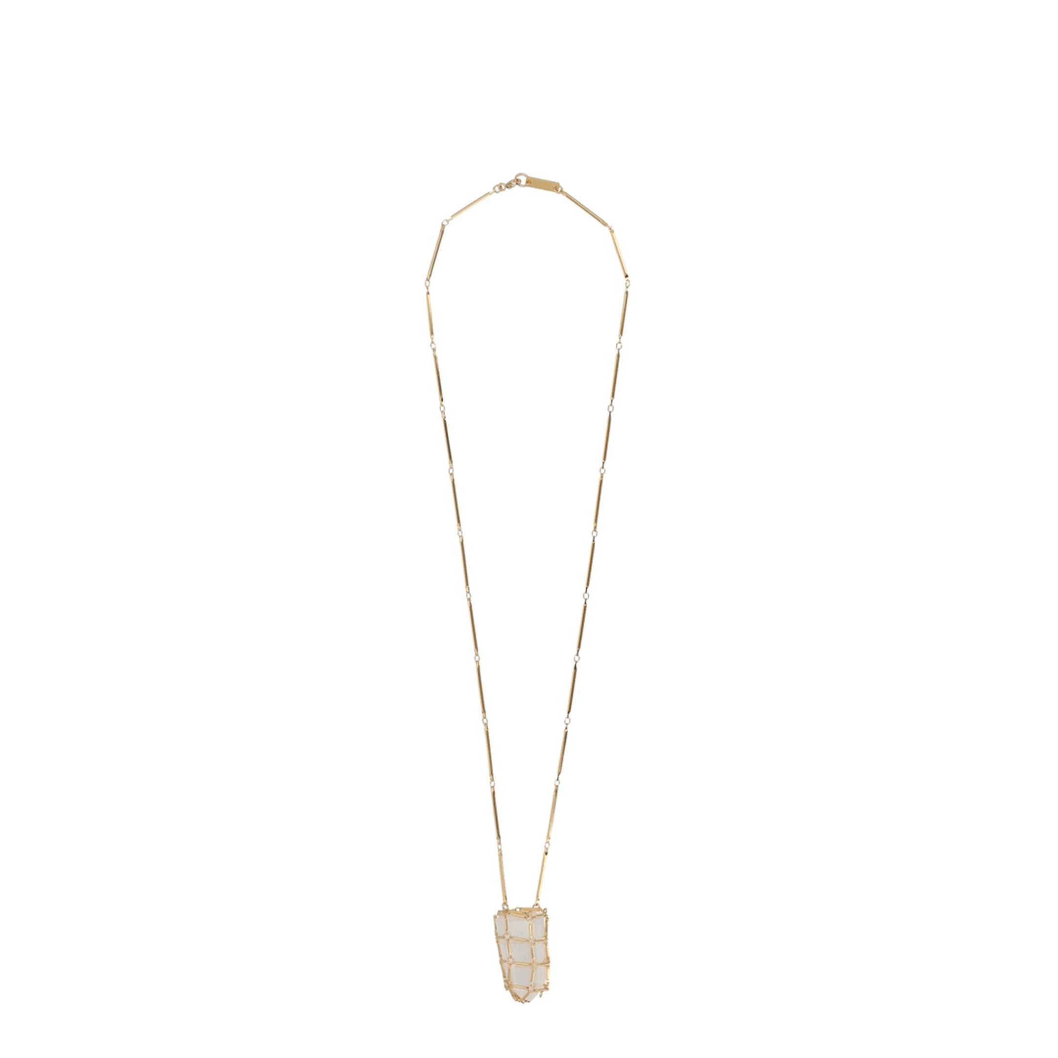 MAYFEYR - Isabel Marant - Rock Crystal Pendant Necklace - SA0021FAD2B03B00TR