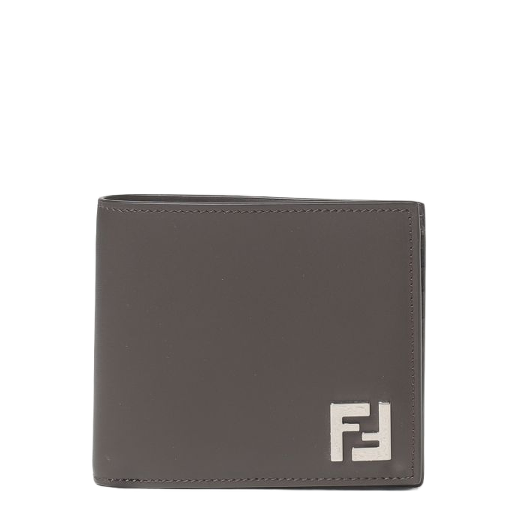 MAYFEYR - Fendi - Leather And Ff Canvas Compact Bi-Fold Wallet - 7M0356AFF2F1Q1C