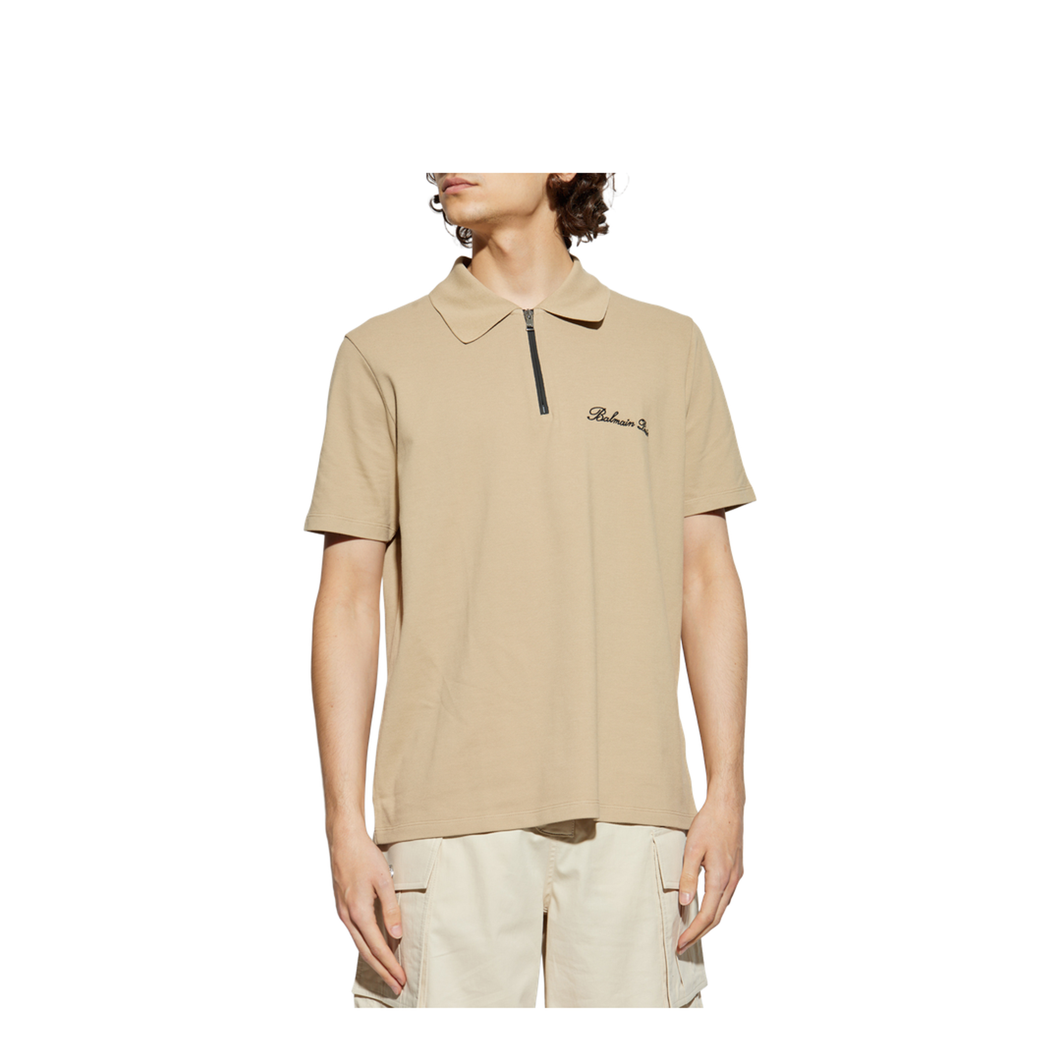 Polo with Embroidered Logo