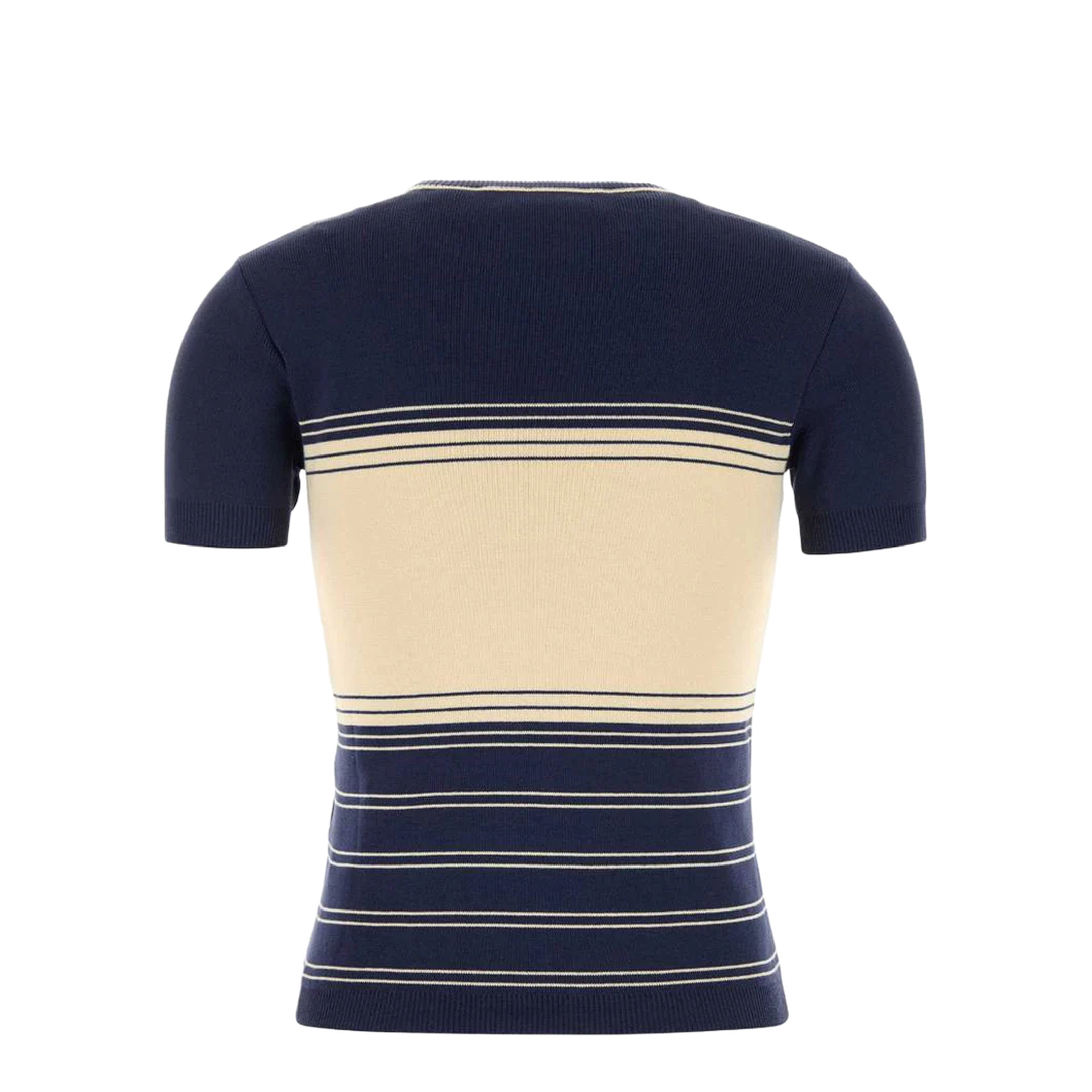 Navy Blue Cotton Sweater