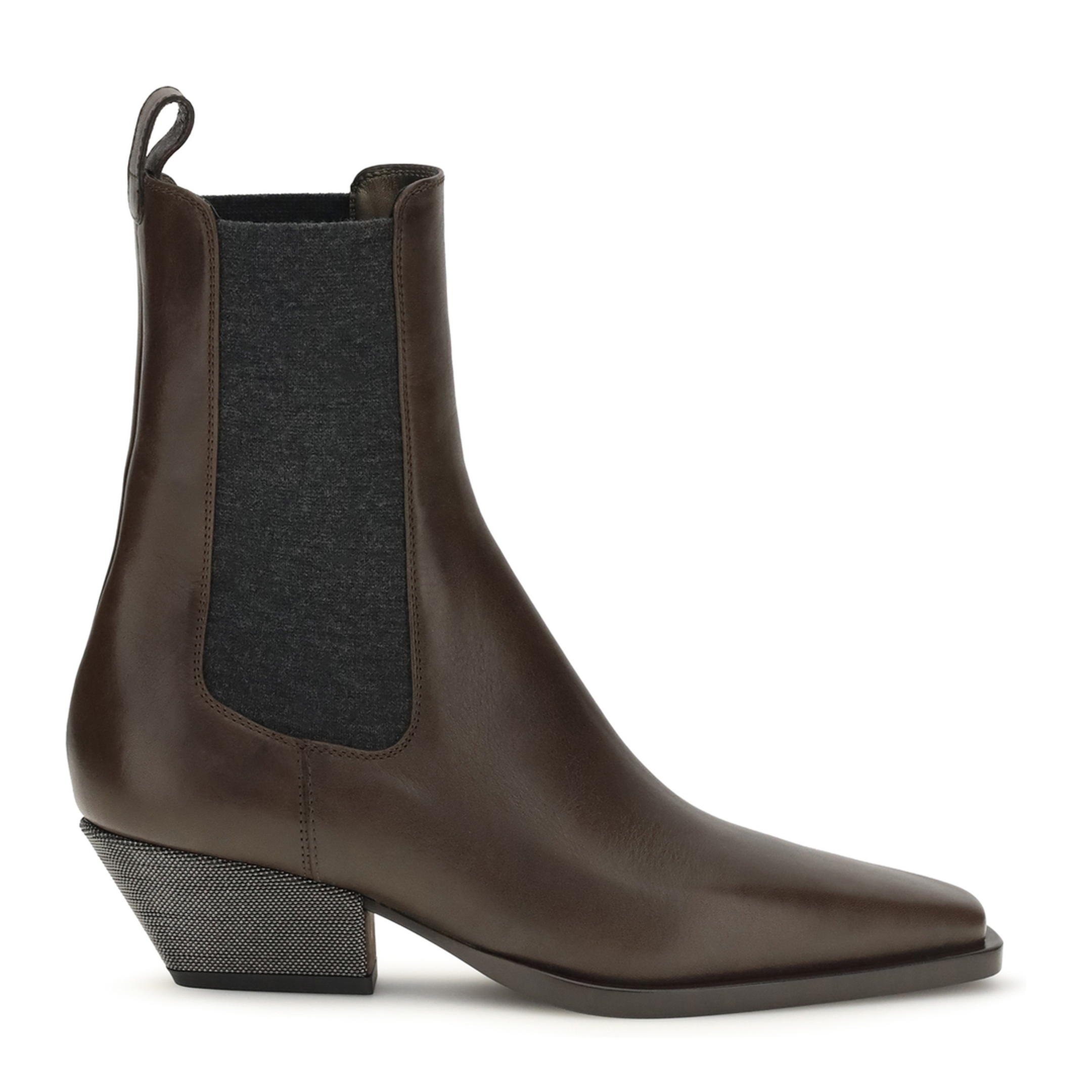 MAYFEYR - Brunello Cucinelli - Leather Ankle Boots - MZSLC3050P