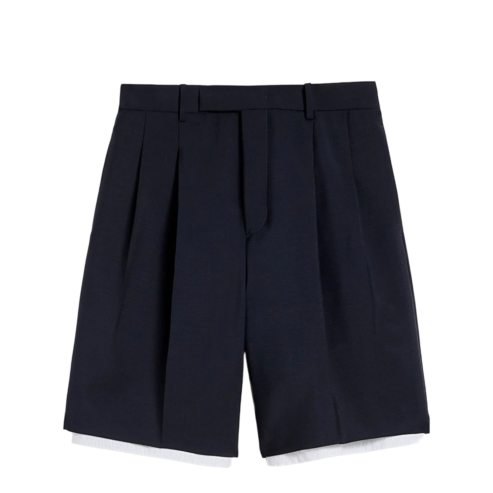 Wool Canvas Shorts